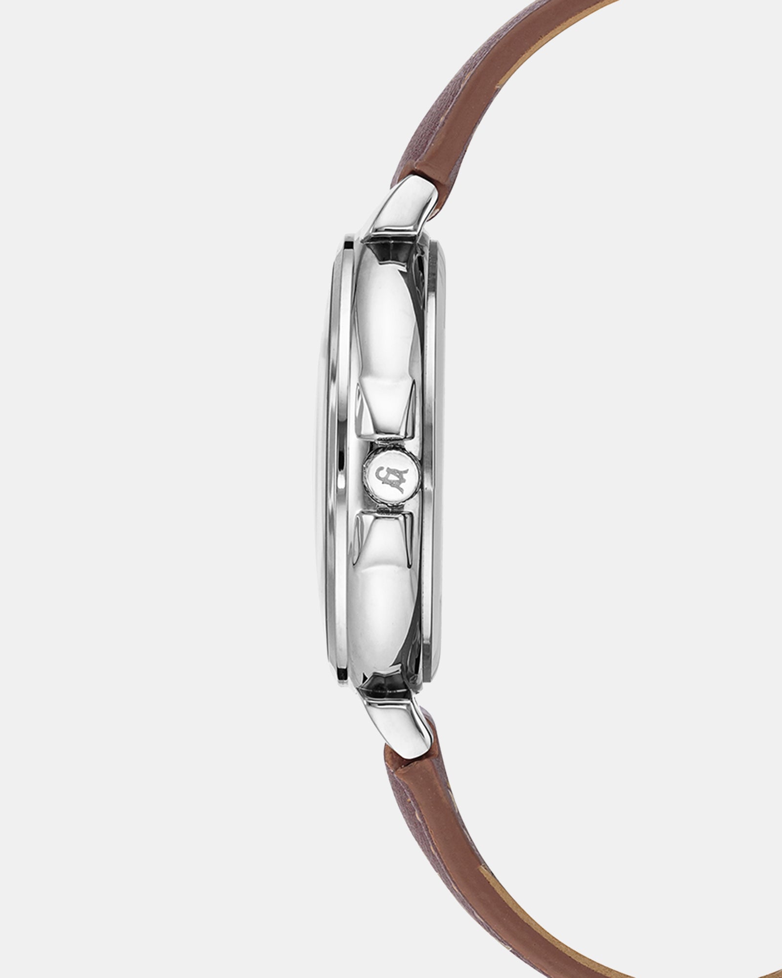 STACKED LOGO WATCH BROWN MULTI - Jewelry - Steve Madden Canada