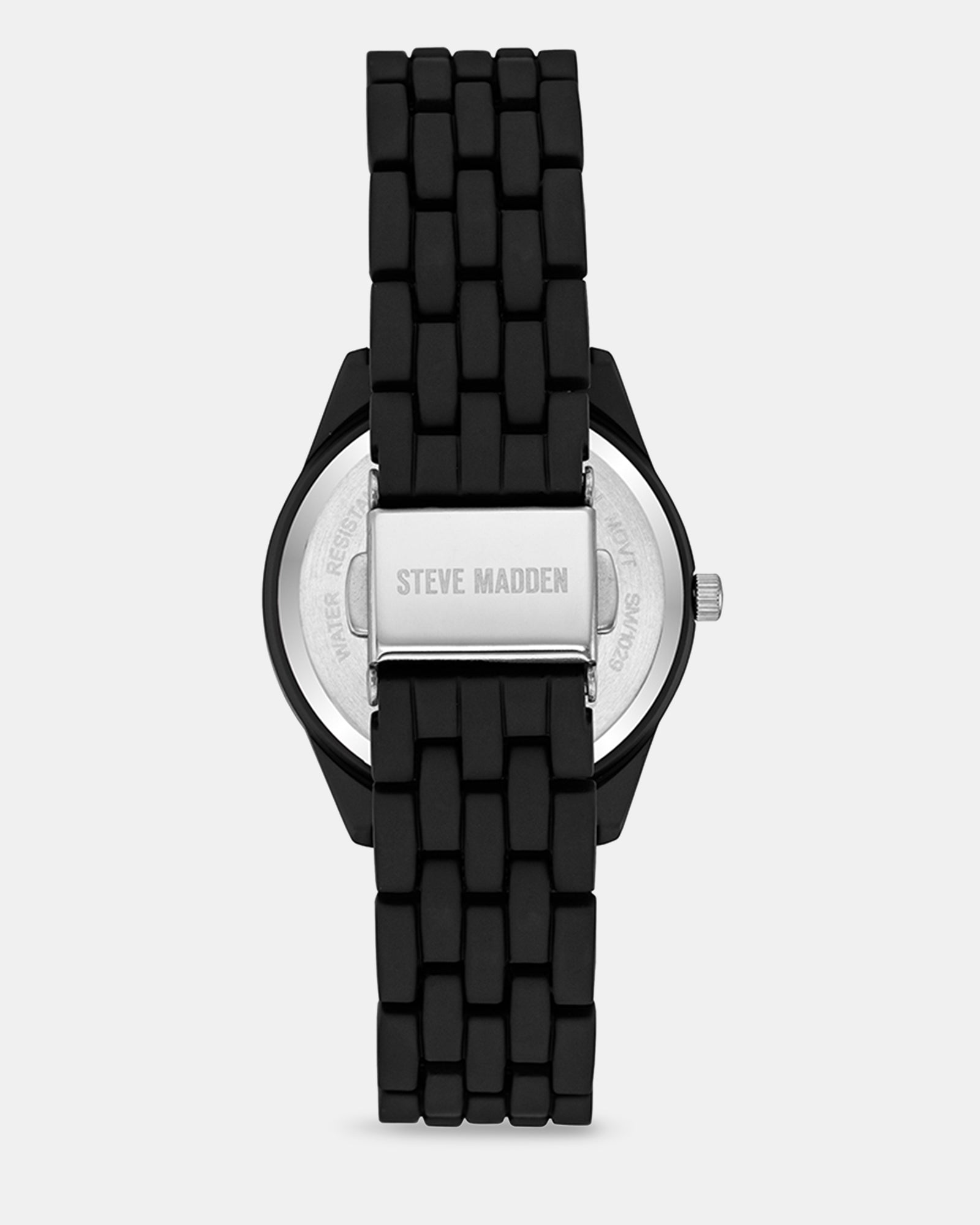 POWDER COATED WATCH BLACK - Jewelry - Steve Madden Canada