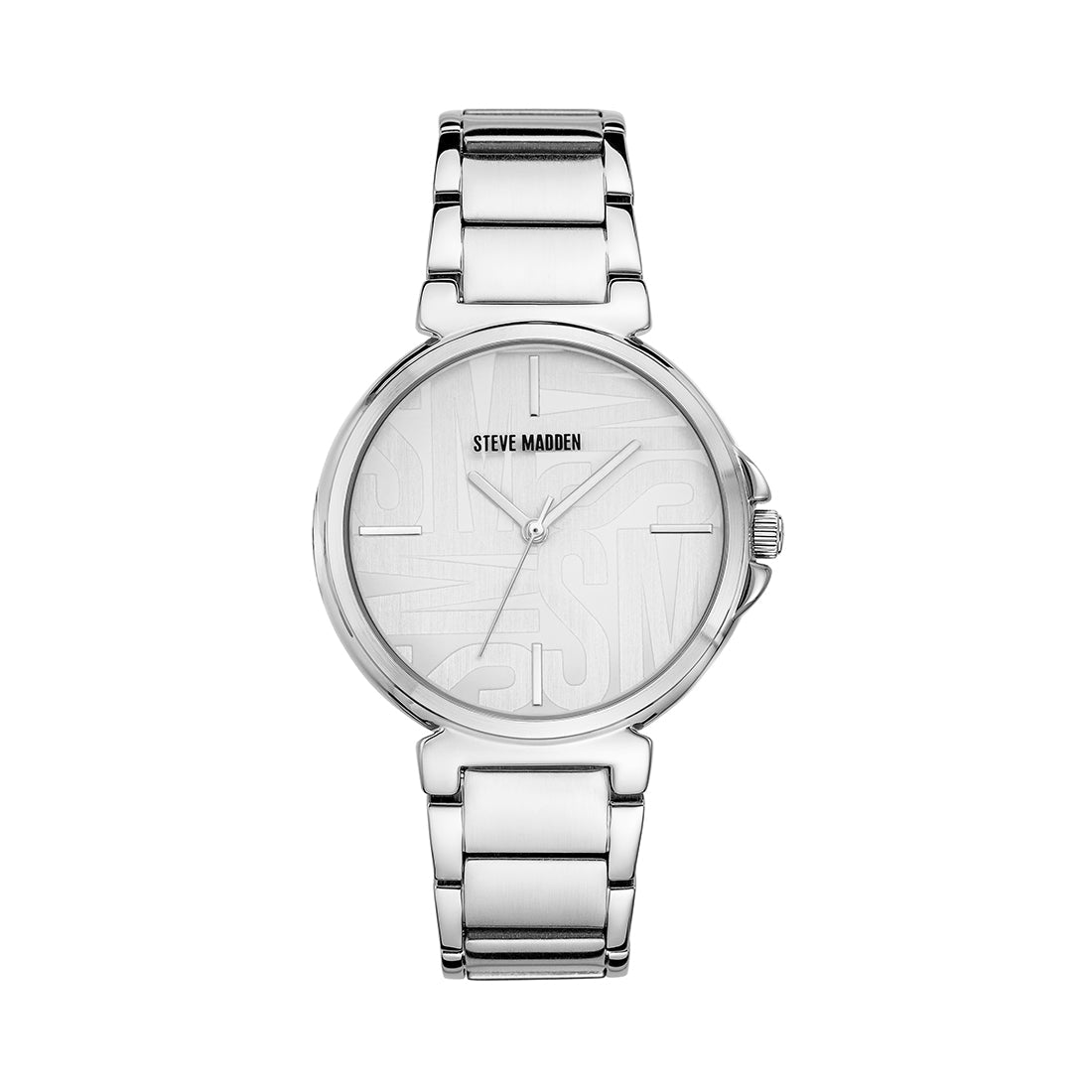 CLEAN LINE LINK WATCH SILVER - Jewelry - Steve Madden Canada