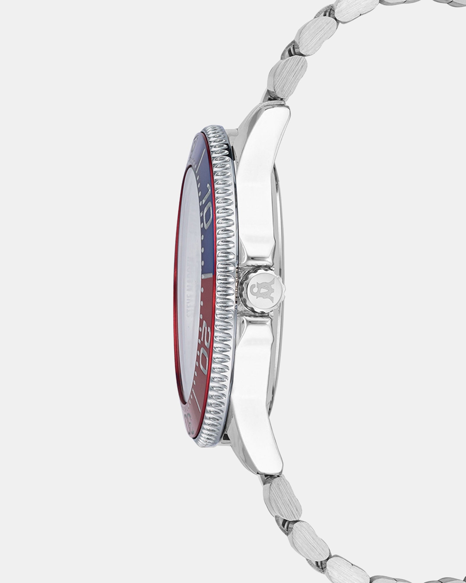 CLASSIC STATEMENT WATCH SILVER MULTI - Jewelry - Steve Madden Canada