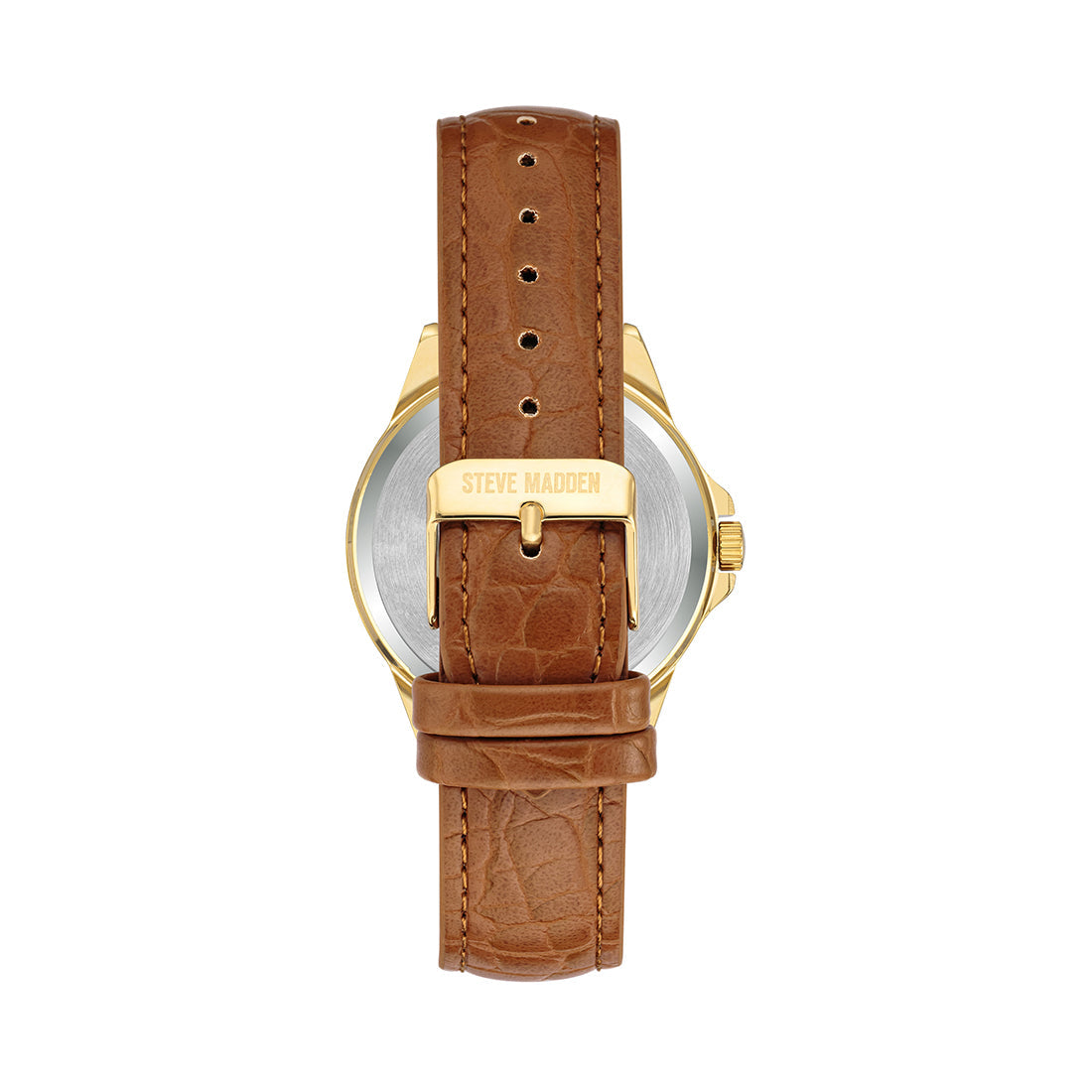 CLASSIC EMBOSSED WATCH GOLD MULTI - Jewelry - Steve Madden Canada