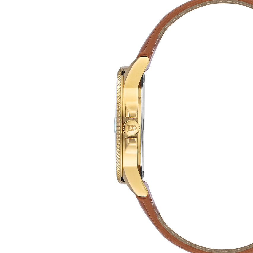 CLASSIC EMBOSSED WATCH GOLD MULTI - Jewelry - Steve Madden Canada