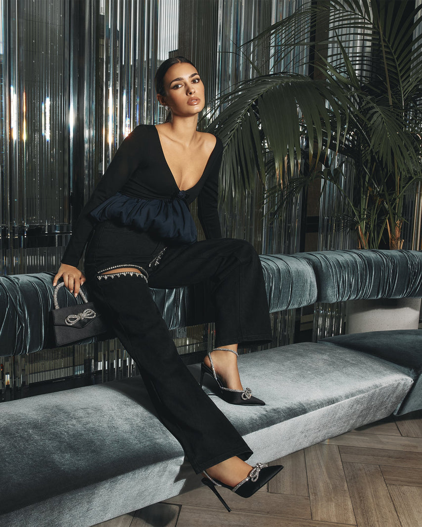 TAYLOR PANT BLACK - Clothing - Steve Madden Canada
