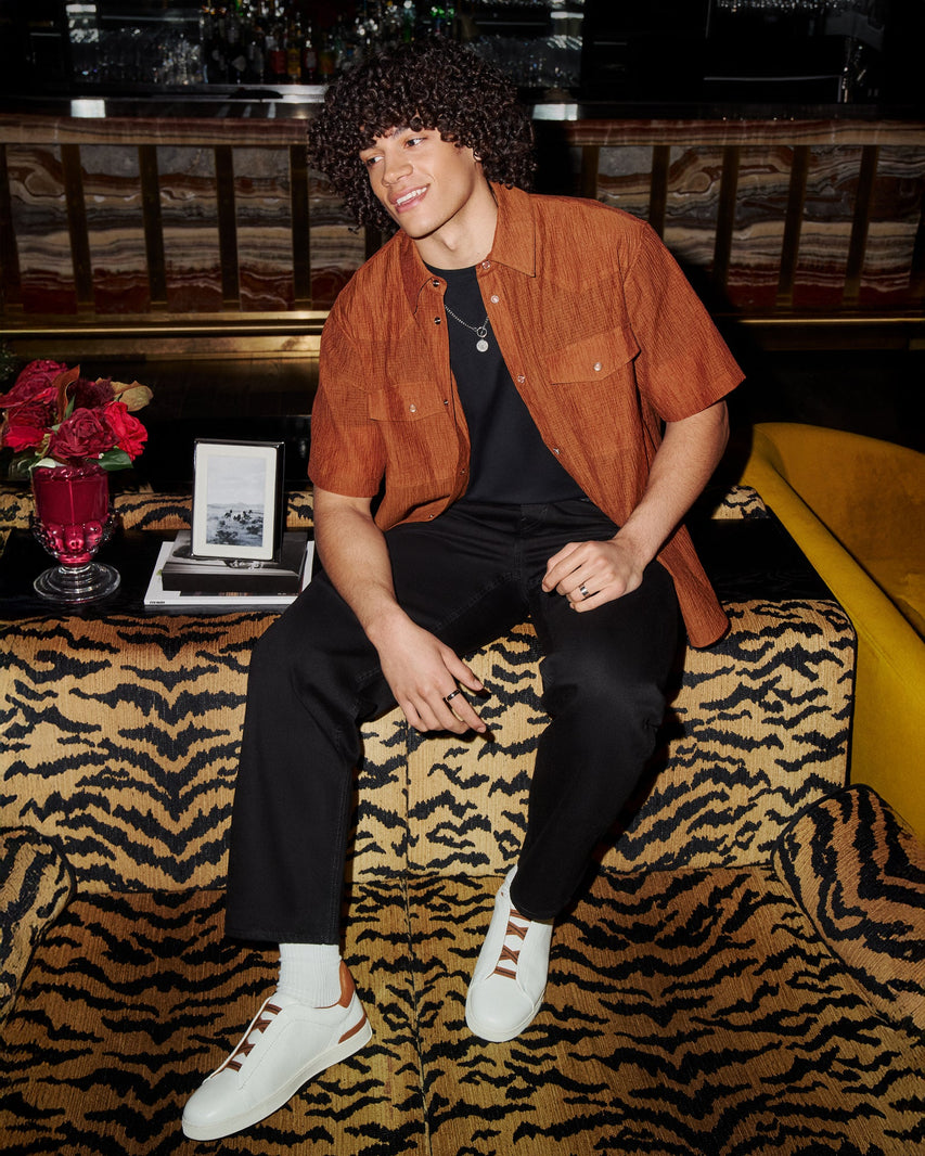 MASTERS WHITE LEATHER - Men's Shoes - Steve Madden Canada