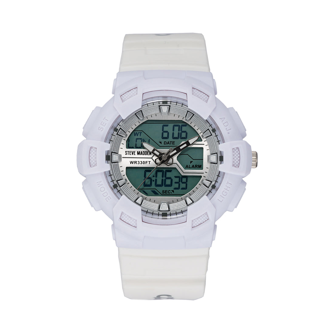 OVERSIZED SPORT WATCH WHITE MULTI - Jewelry - Steve Madden Canada