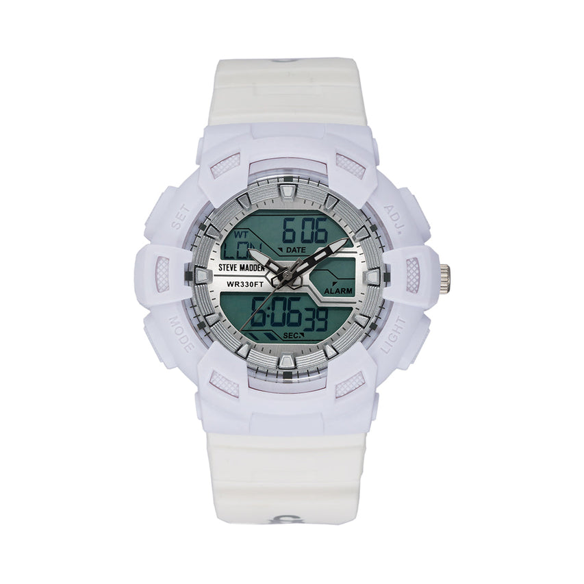 OVERSIZED SPORT WATCH WHITE MULTI - Jewelry - Steve Madden Canada