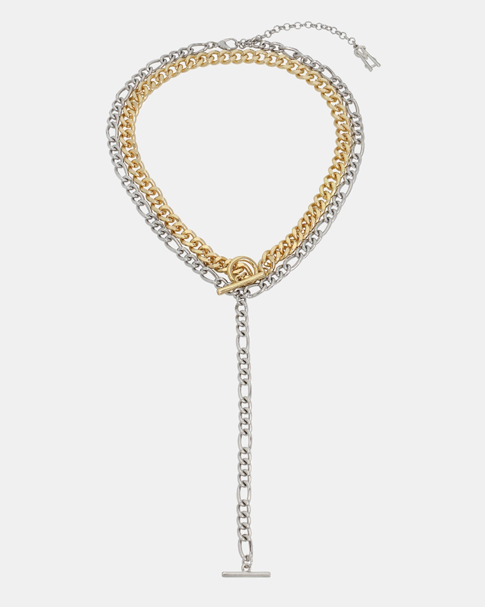 MULTI STRAND CHAIN NECKLACE GOLD MULTI - Jewelry - Steve Madden Canada
