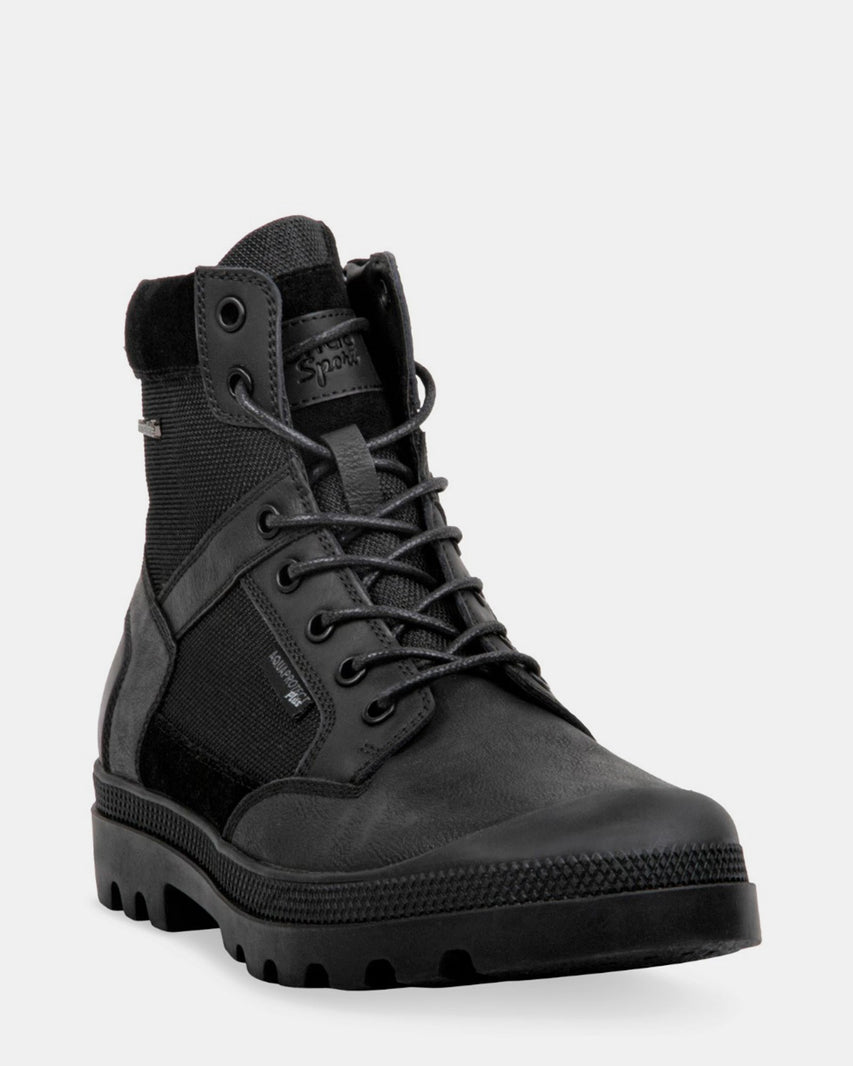 DRYSTAN BLACK LEATHER - Men's Shoes - Steve Madden Canada
