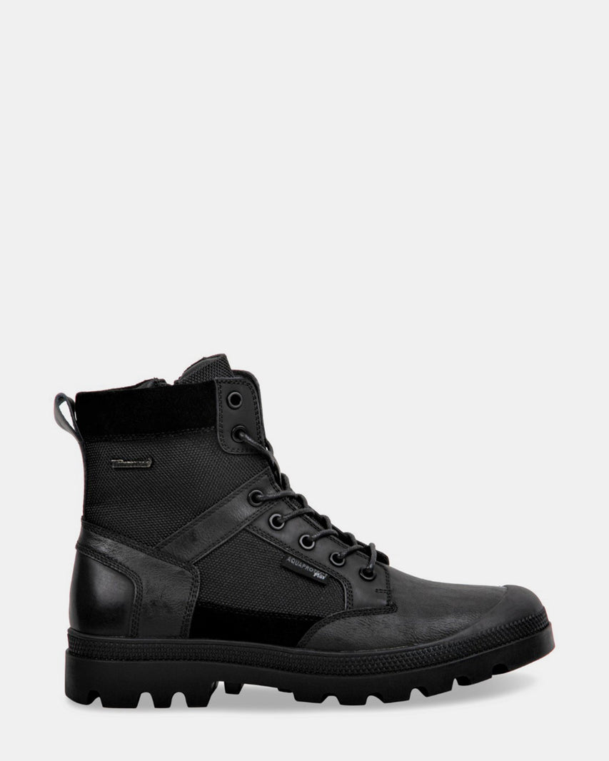 DRYSTAN BLACK LEATHER - Men's Shoes - Steve Madden Canada
