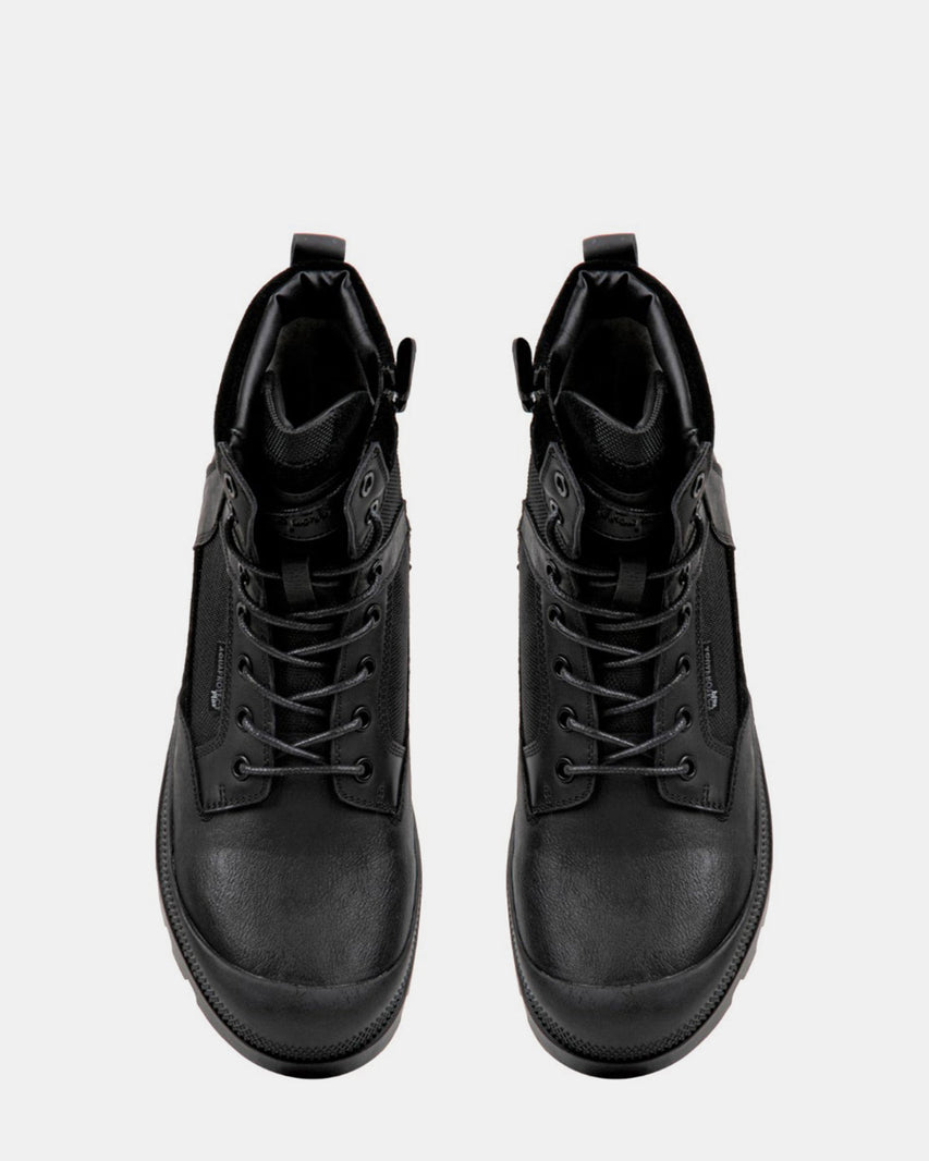 DRYSTAN BLACK LEATHER - Men's Shoes - Steve Madden Canada