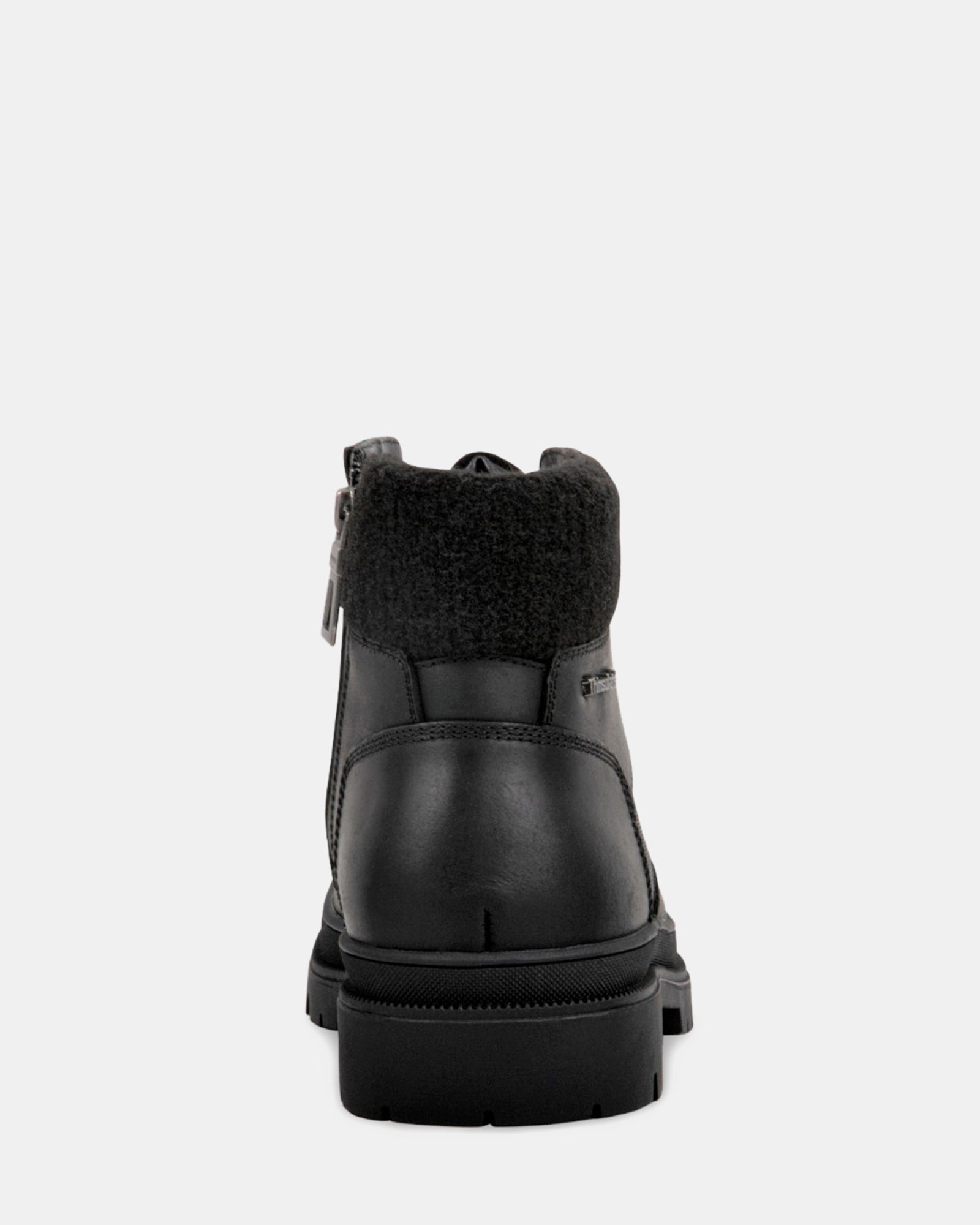 BROOKS BLACK LEATHER - Men's Shoes - Steve Madden Canada
