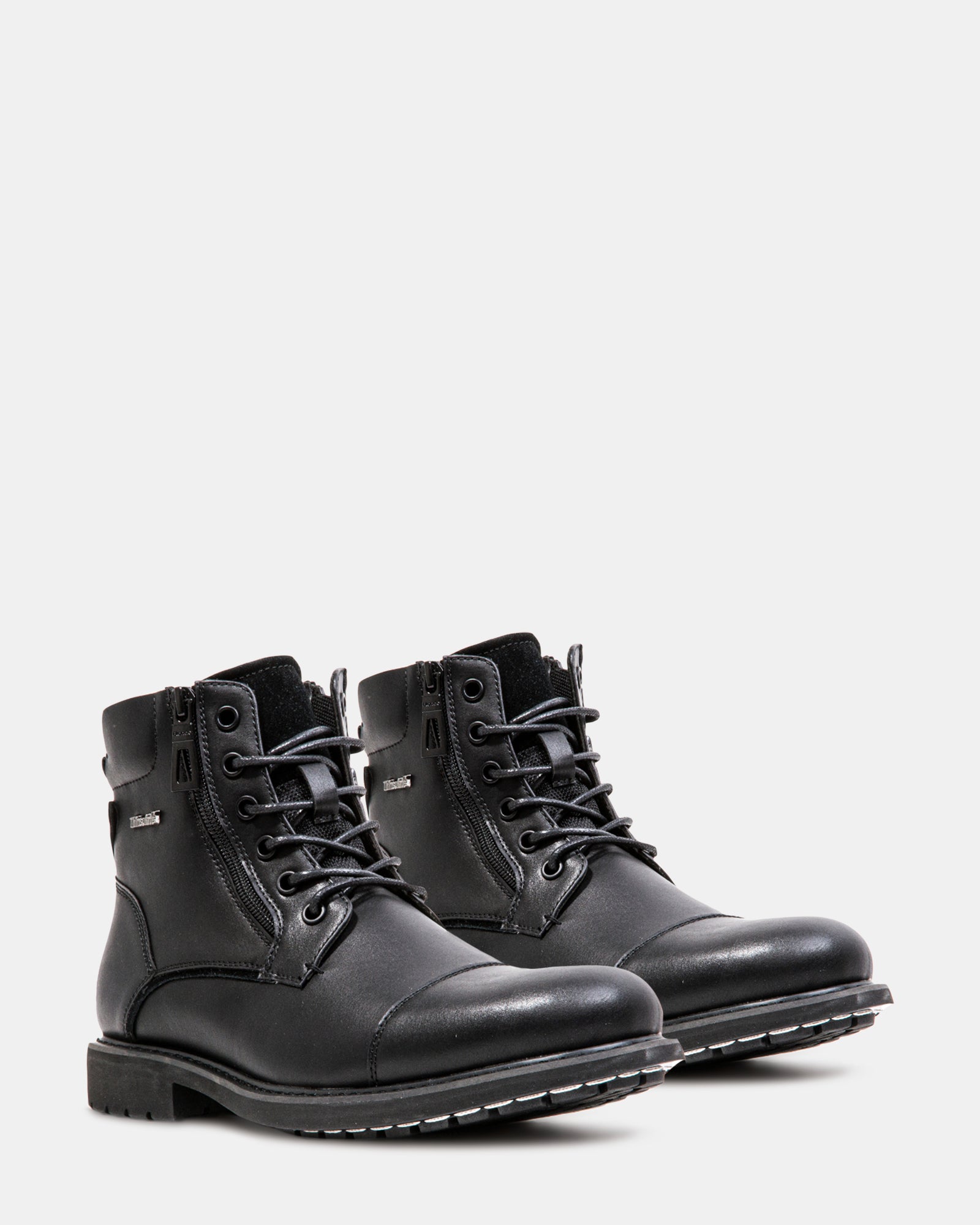 DRAVEN BLACK LEATHER - Men's Shoes - Steve Madden Canada