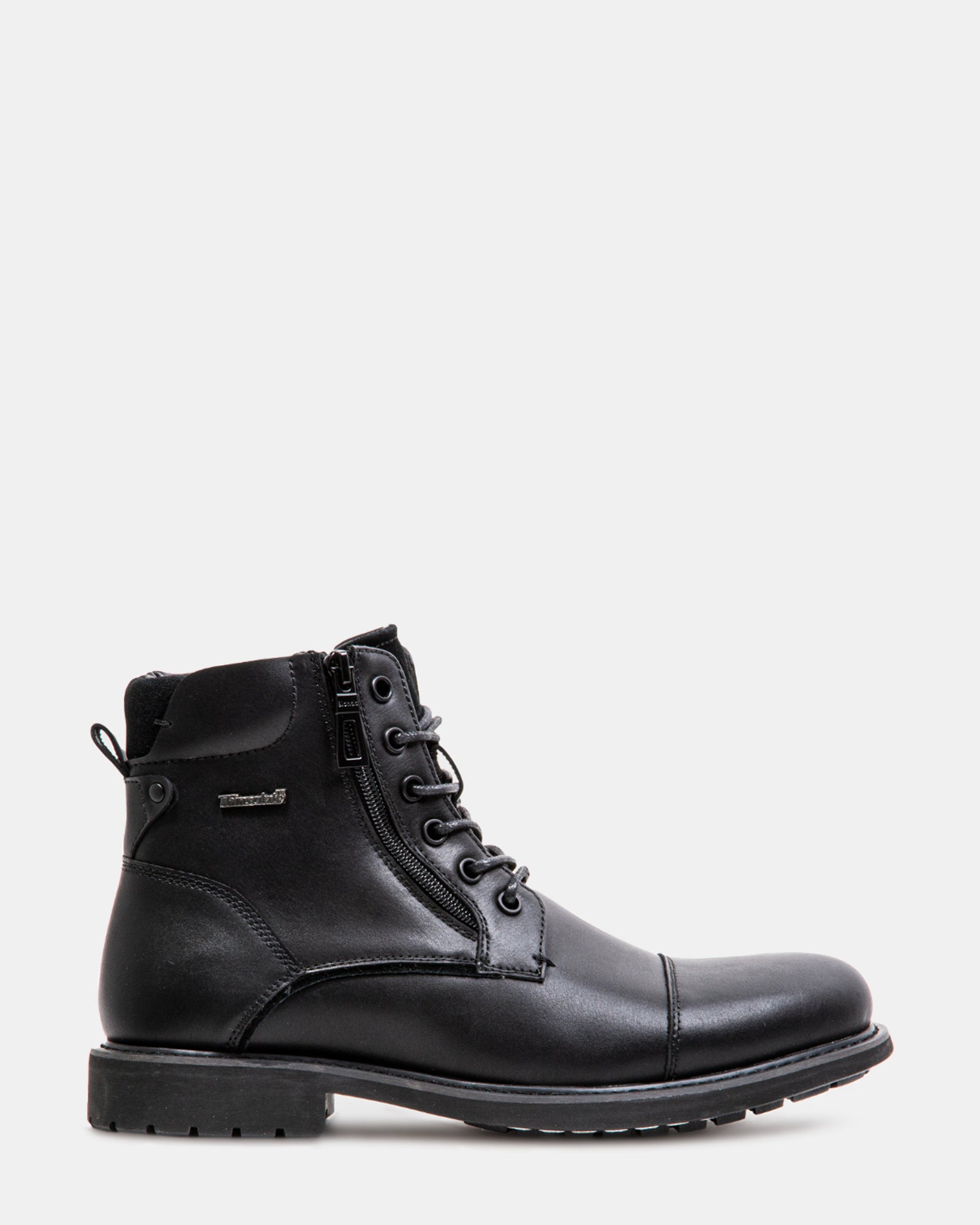 DRAVEN BLACK LEATHER - Men's Shoes - Steve Madden Canada