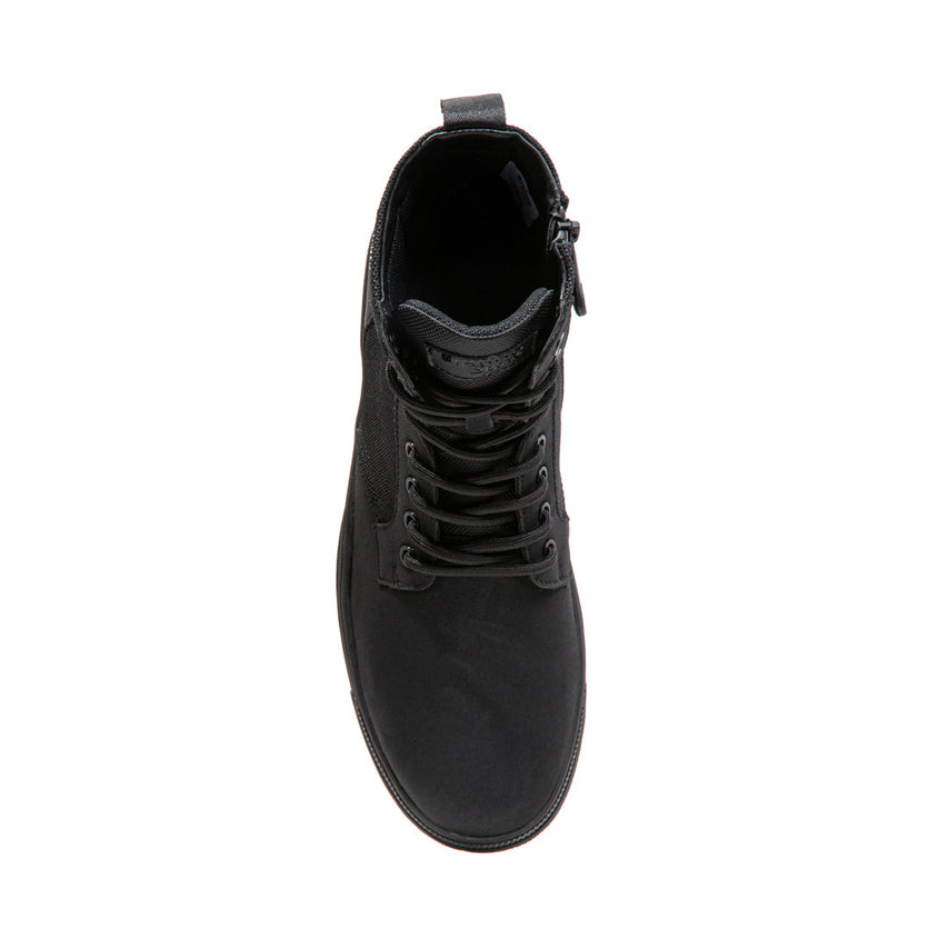 DANEK BLACK NUBUCK - Men's Shoes - Steve Madden Canada