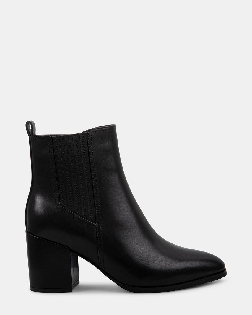 FILOMENA BLACK LEATHER - Women's Shoes - Steve Madden Canada