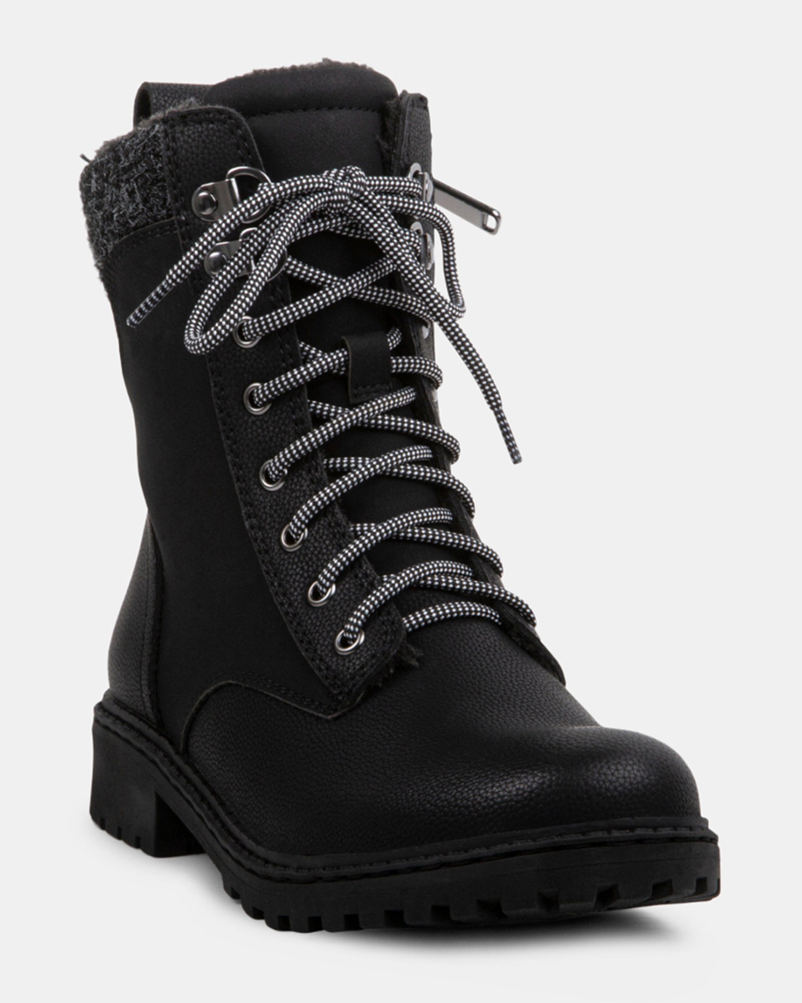 PRINCESS BLACK NUBUCK - Women's Shoes - Steve Madden Canada