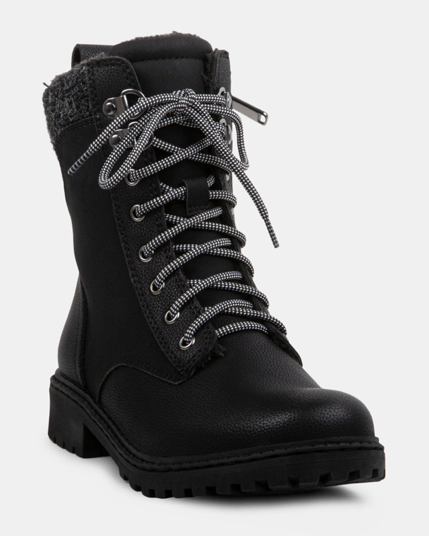 PRINCESS BLACK NUBUCK - Women's Shoes - Steve Madden Canada