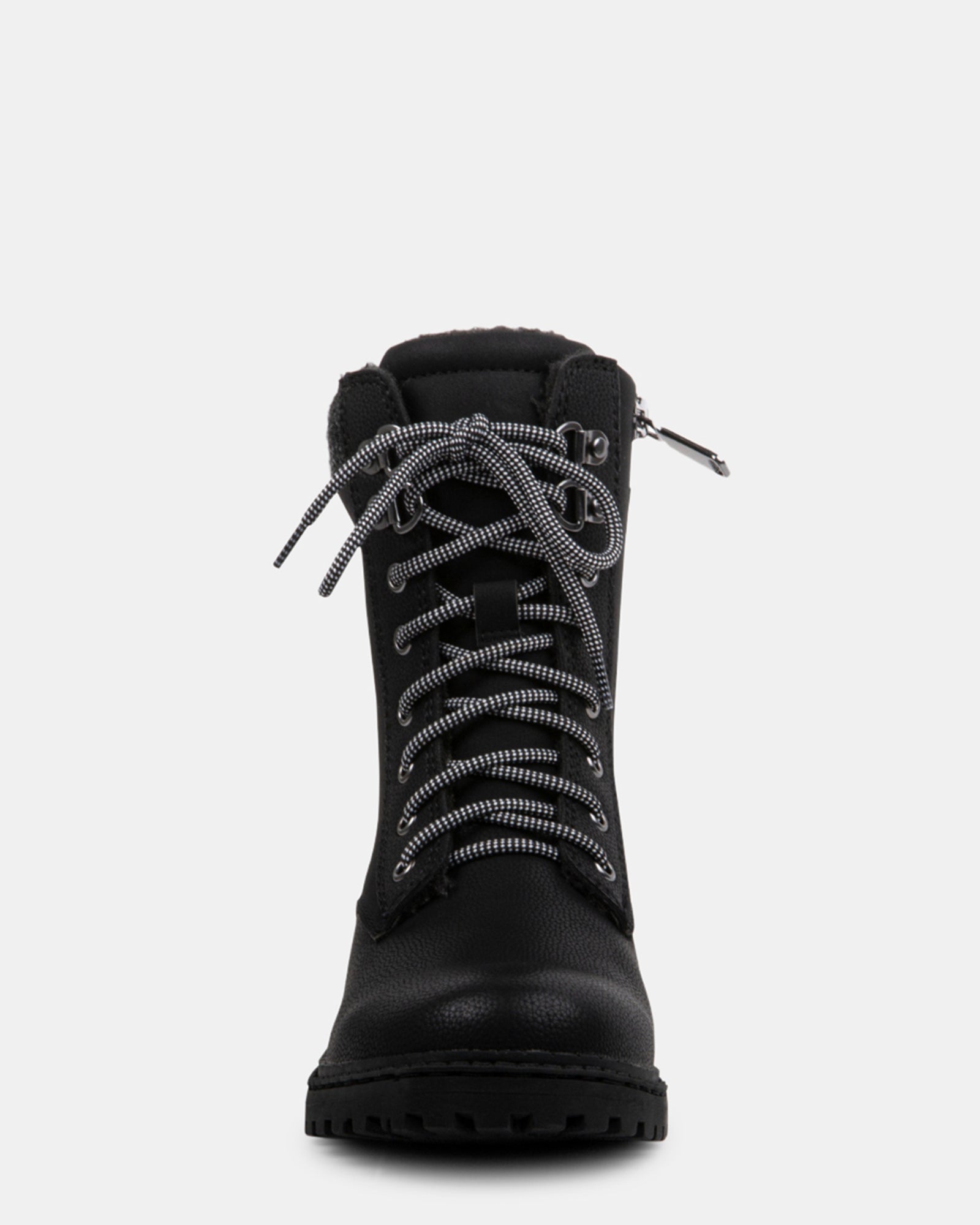 PRINCESS BLACK NUBUCK - Women's Shoes - Steve Madden Canada