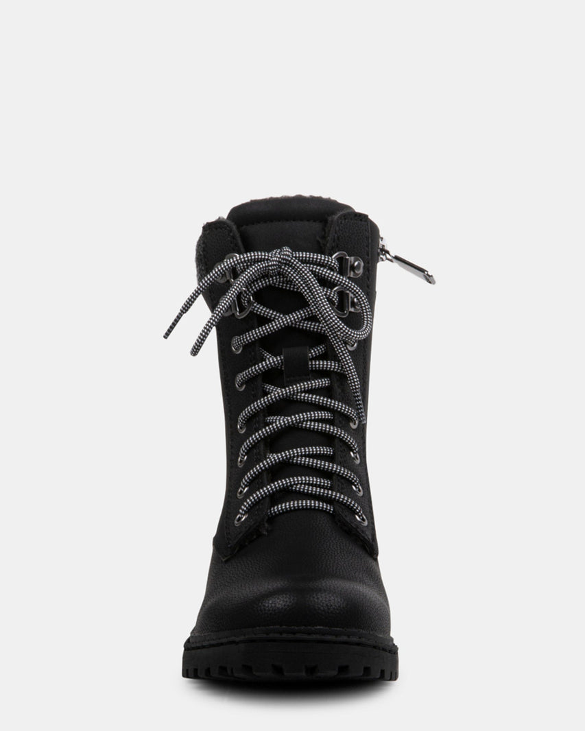 PRINCESS BLACK NUBUCK - Women's Shoes - Steve Madden Canada