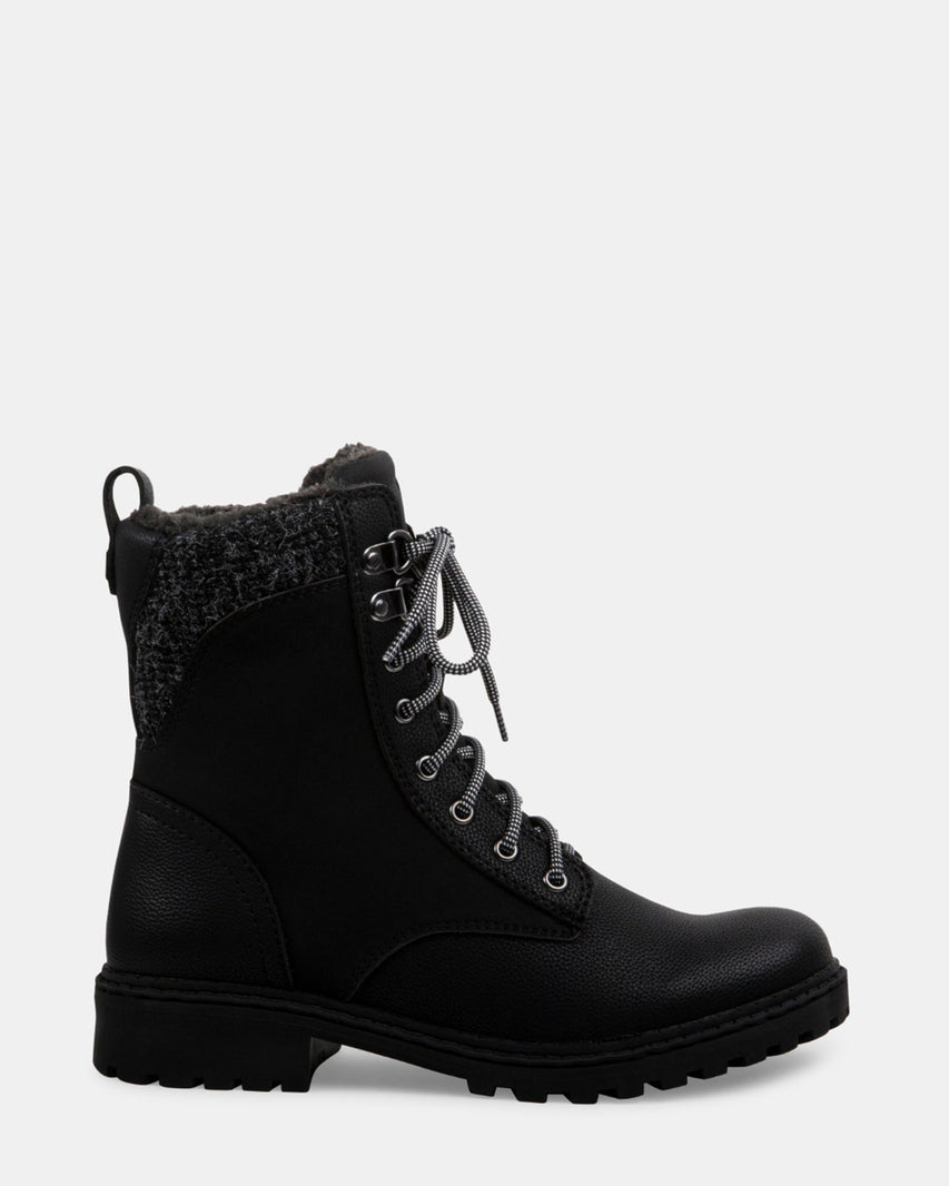 PRINCESS BLACK NUBUCK - Women's Shoes - Steve Madden Canada