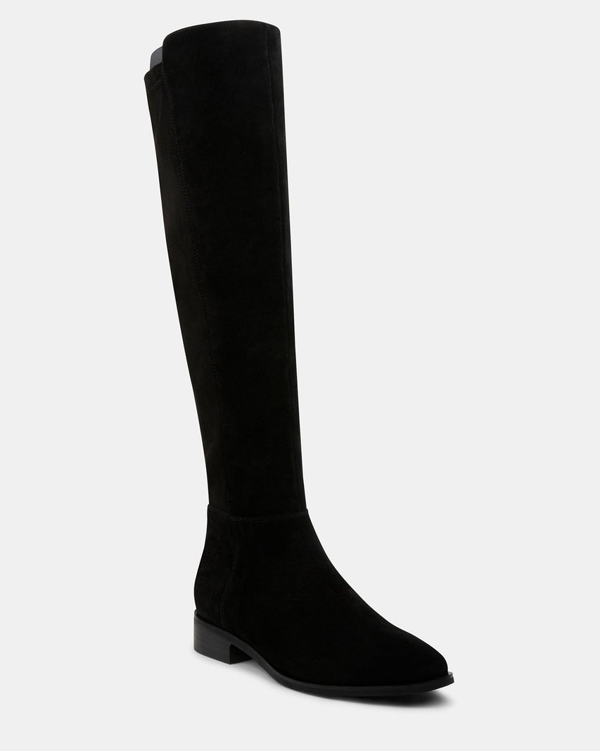 CHARLIES BLACK SUEDE - Women's Shoes - Steve Madden Canada