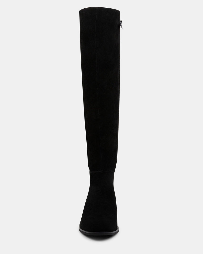CHARLIES BLACK SUEDE - Women's Shoes - Steve Madden Canada