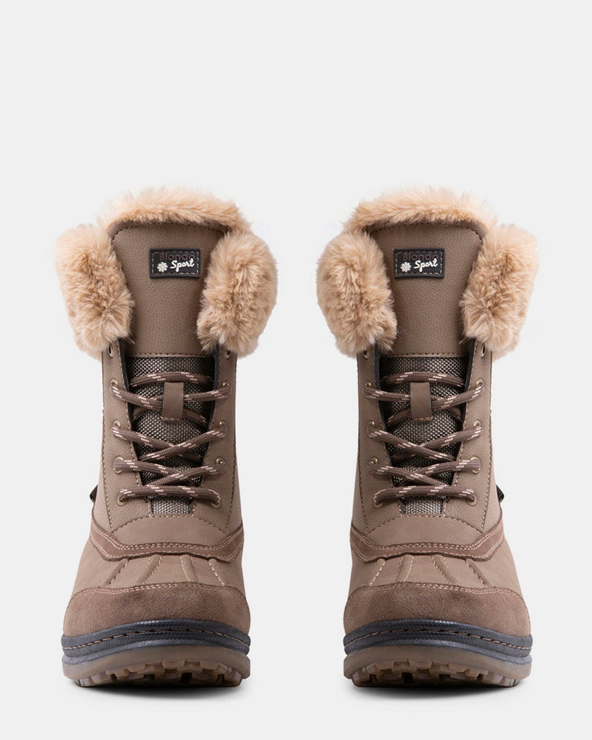 ISELOA TAUPE NUBUCK - Women's Shoes - Steve Madden Canada