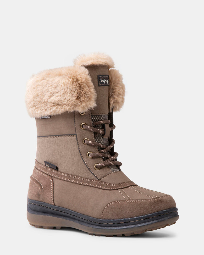 ISELOA TAUPE NUBUCK - Women's Shoes - Steve Madden Canada