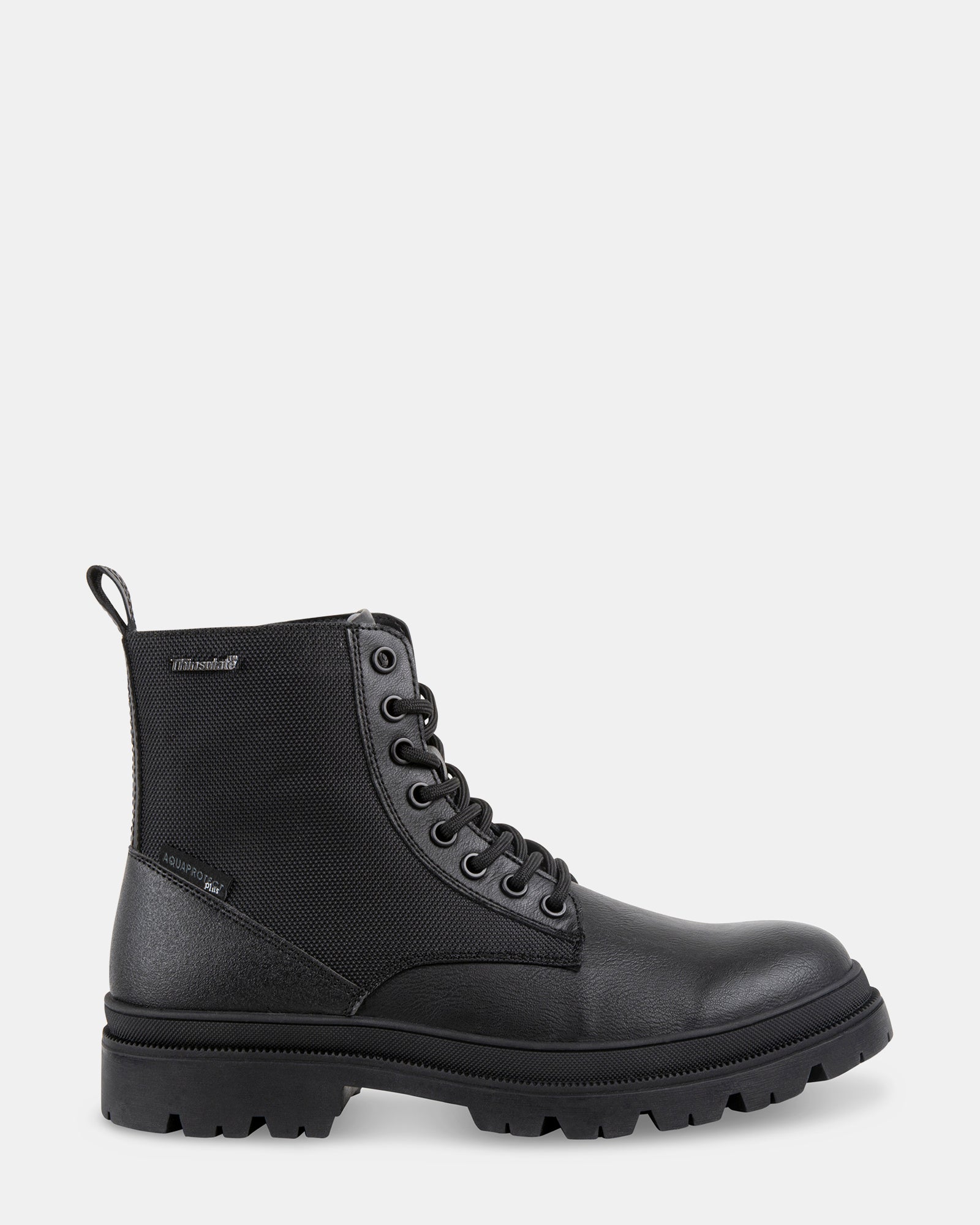 BRONN BLACK LEATHER - Men's Shoes - Steve Madden Canada