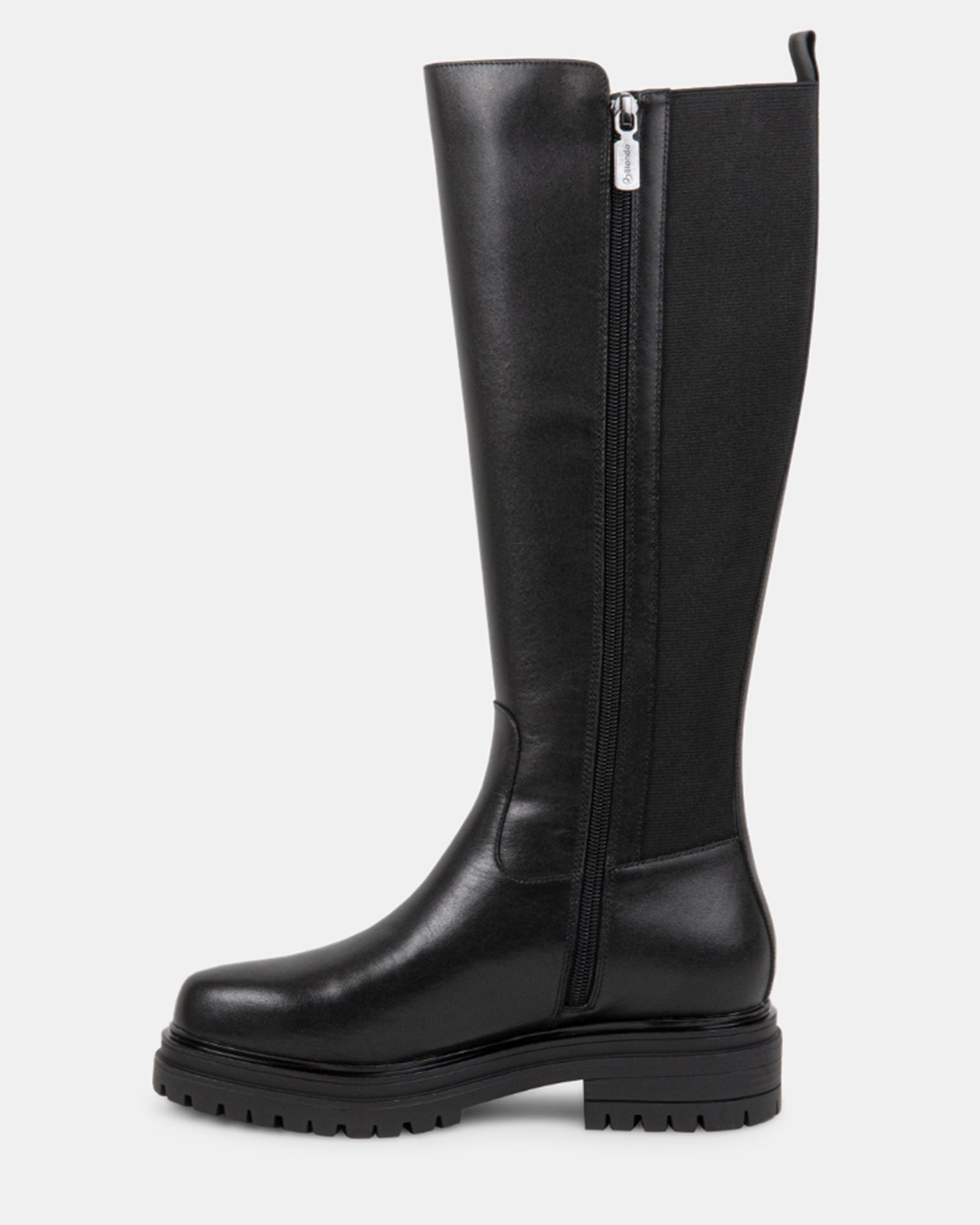 CINDY BLACK LEATHER - Women's Shoes - Steve Madden Canada