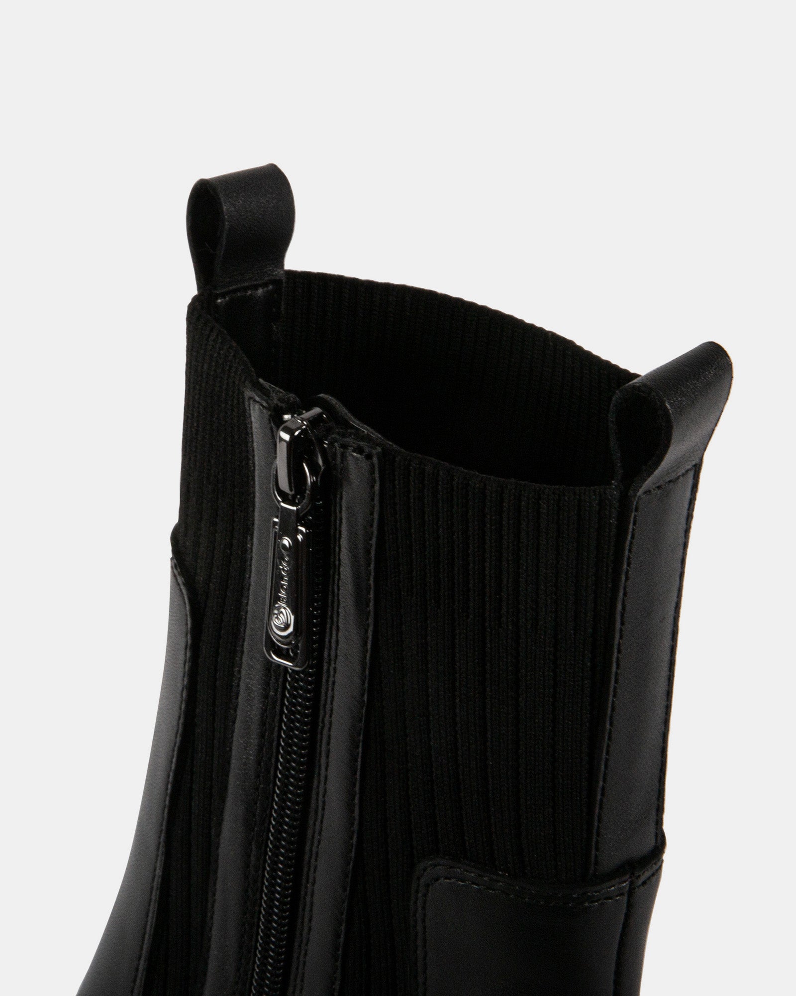 IDRIS BLACK LEATHER - Women's Shoes - Steve Madden Canada