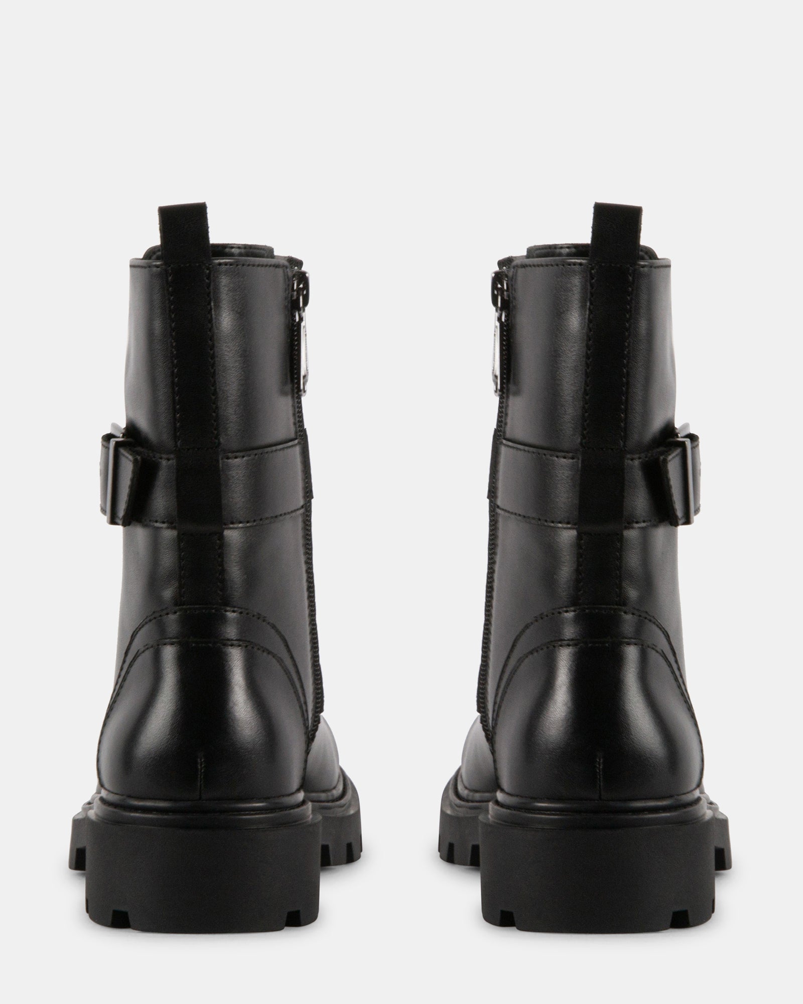 JOELLE BLACK LEATHER - Women's Shoes - Steve Madden Canada