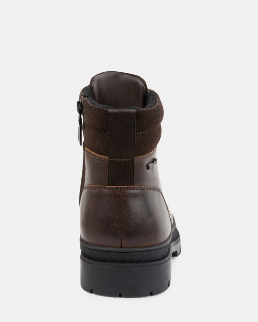 BYRON BROWN LEATHER - Men's Shoes - Steve Madden Canada