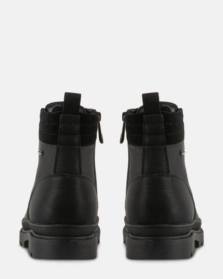 CEDRIC BLACK LEATHER - Men's Shoes - Steve Madden Canada