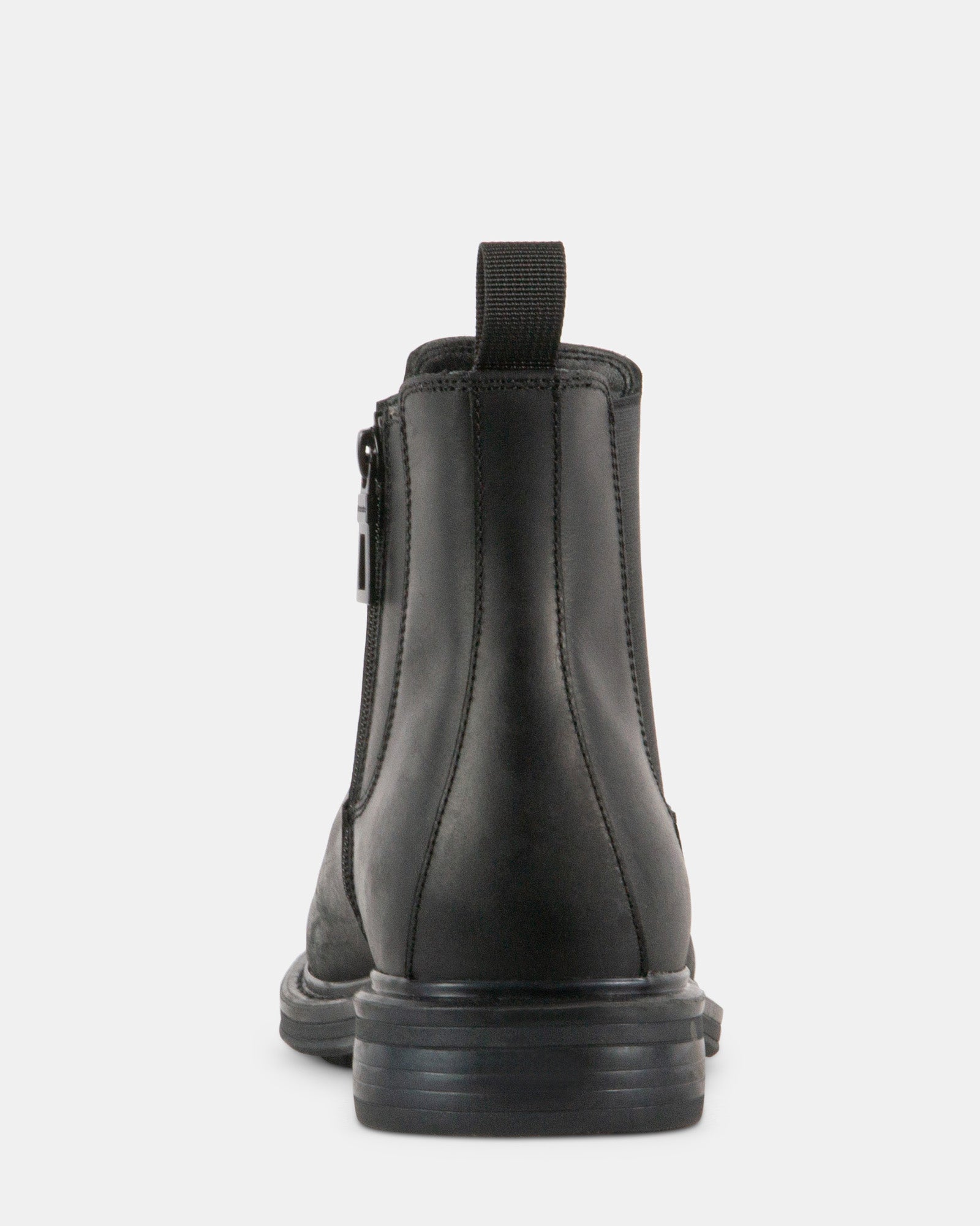 LEANDRO BLACK LEATHER - Men's Shoes - Steve Madden Canada
