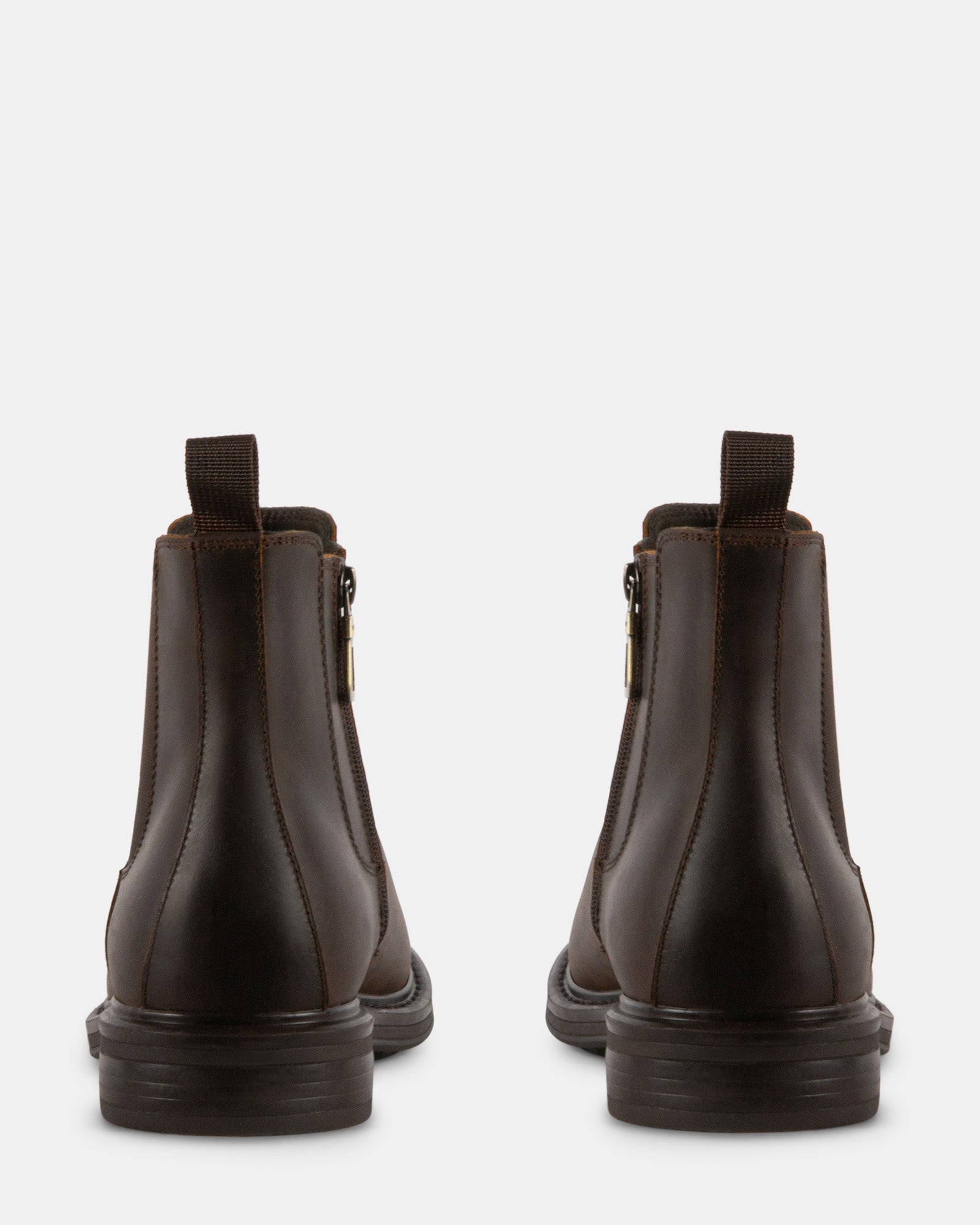 LEANDRO BROWN LEATHER - Men's Shoes - Steve Madden Canada