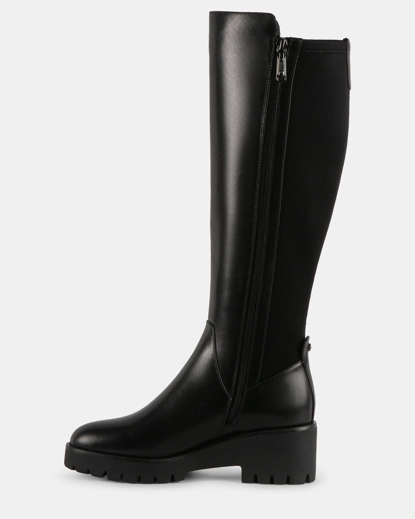 JAZLYNN BLACK LEATHER - Women's Shoes - Steve Madden Canada