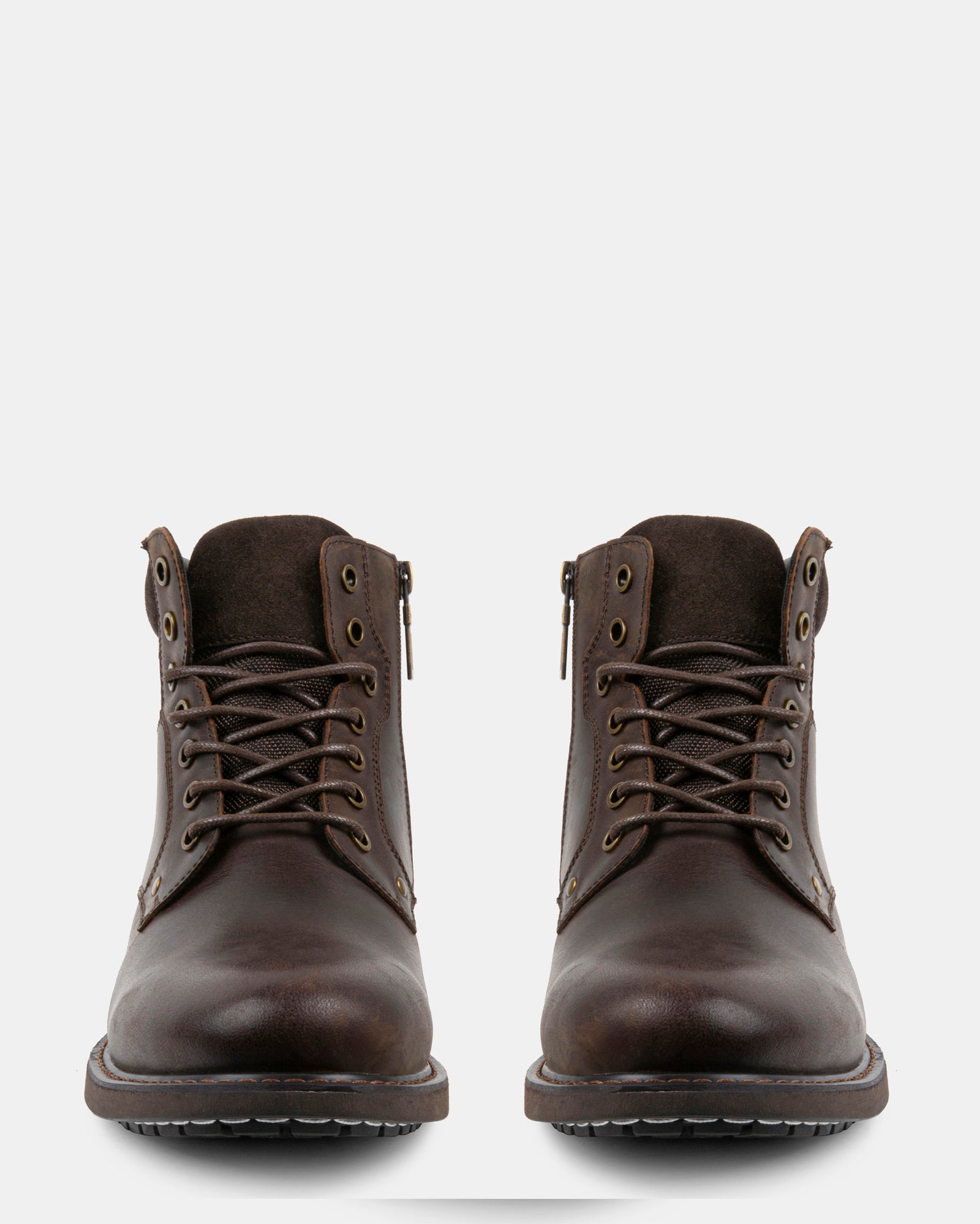 DAWNCH BROWN LEATHER - Men's Shoes - Steve Madden Canada