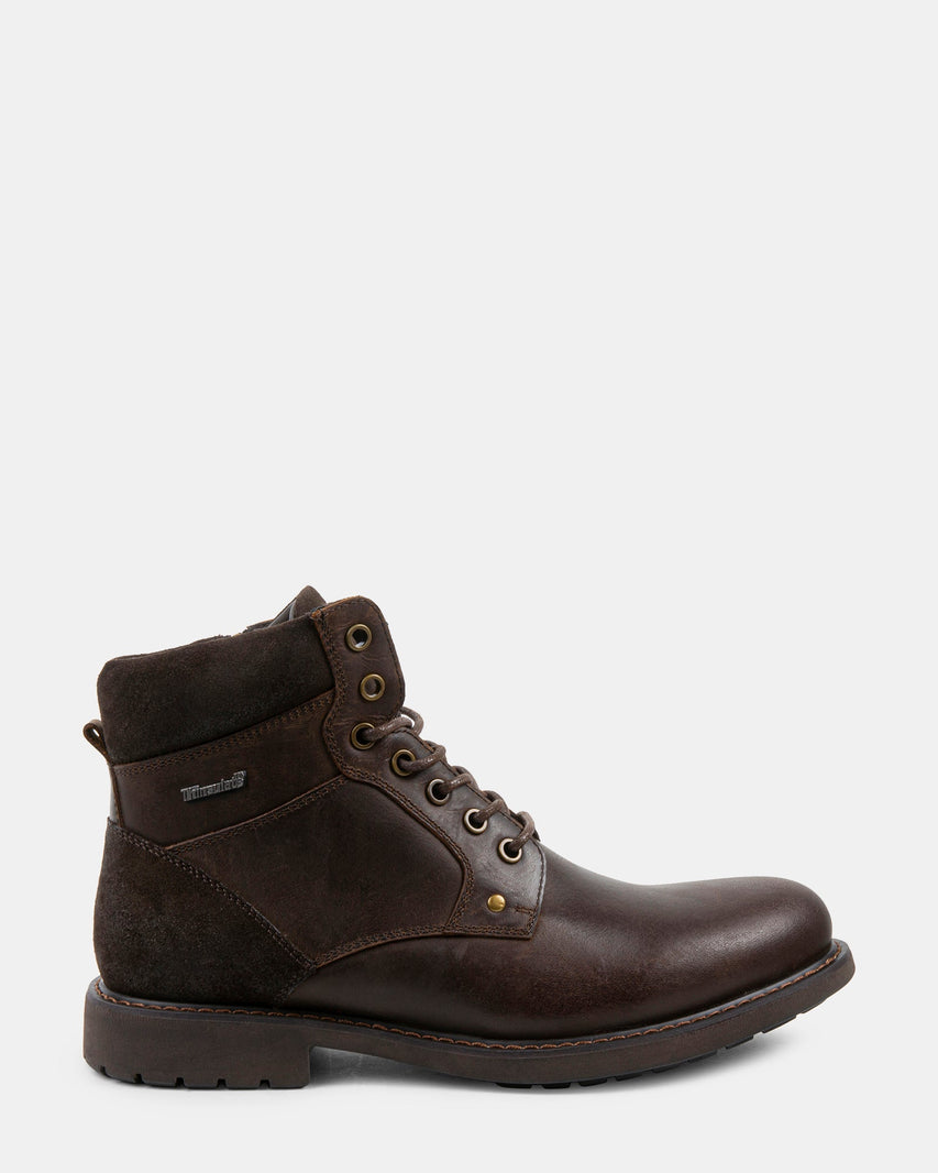 DAWNCH BROWN LEATHER - Men's Shoes - Steve Madden Canada