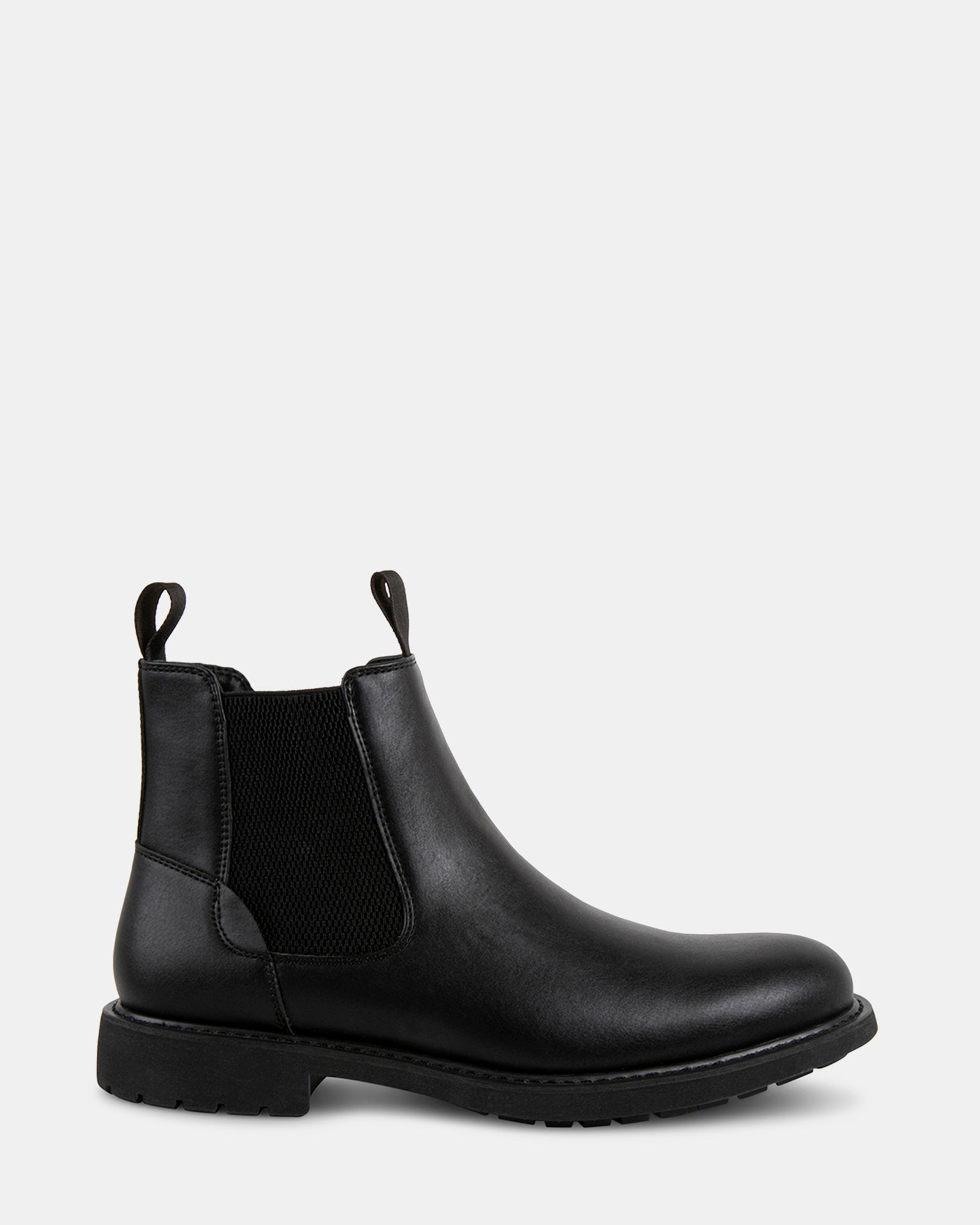 DEVLAN BLACK LEATHER - Men's Shoes - Steve Madden Canada
