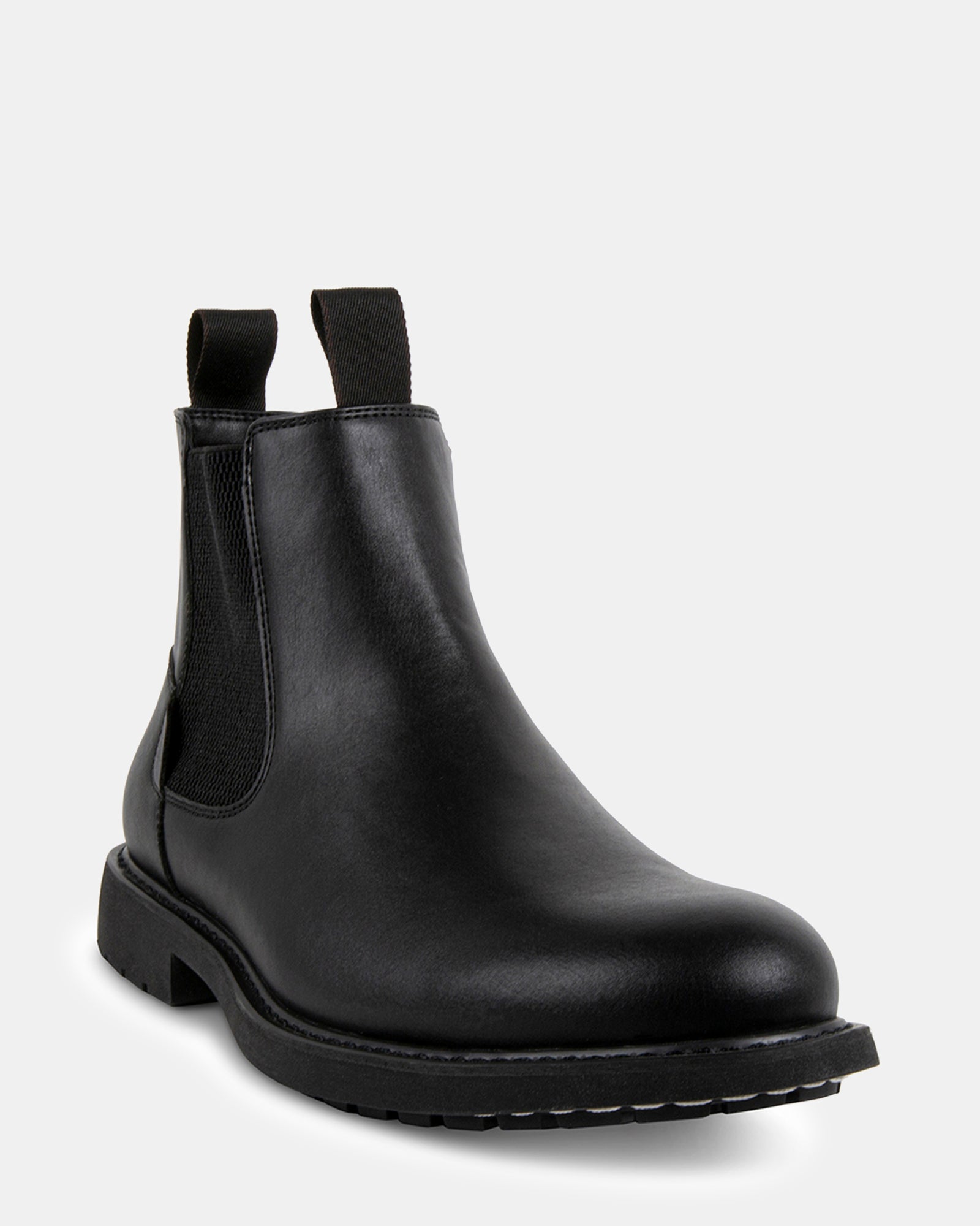 DEVLAN BLACK LEATHER - Men's Shoes - Steve Madden Canada