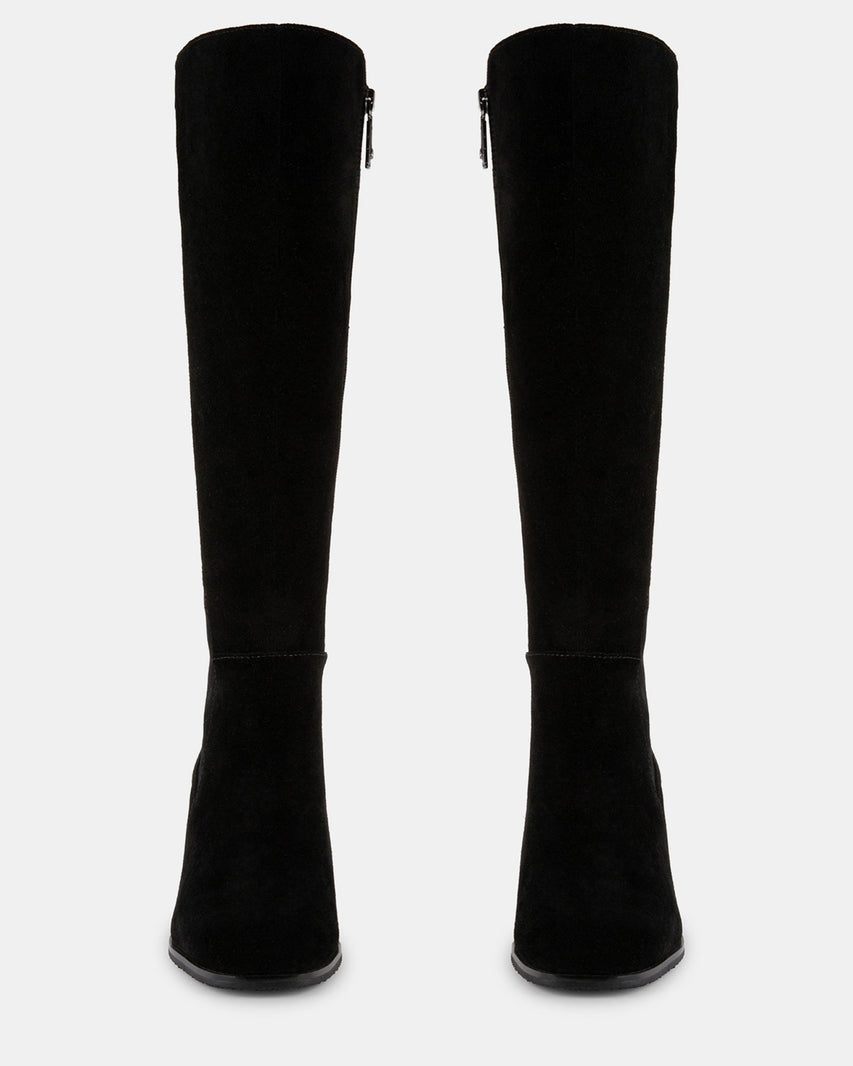 JOHANNA BLACK SUEDE - Women's Shoes - Steve Madden Canada