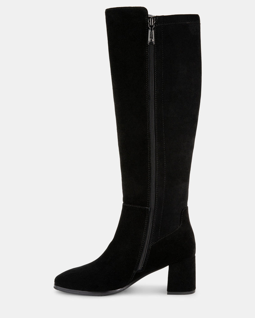JOHANNA BLACK SUEDE - Women's Shoes - Steve Madden Canada
