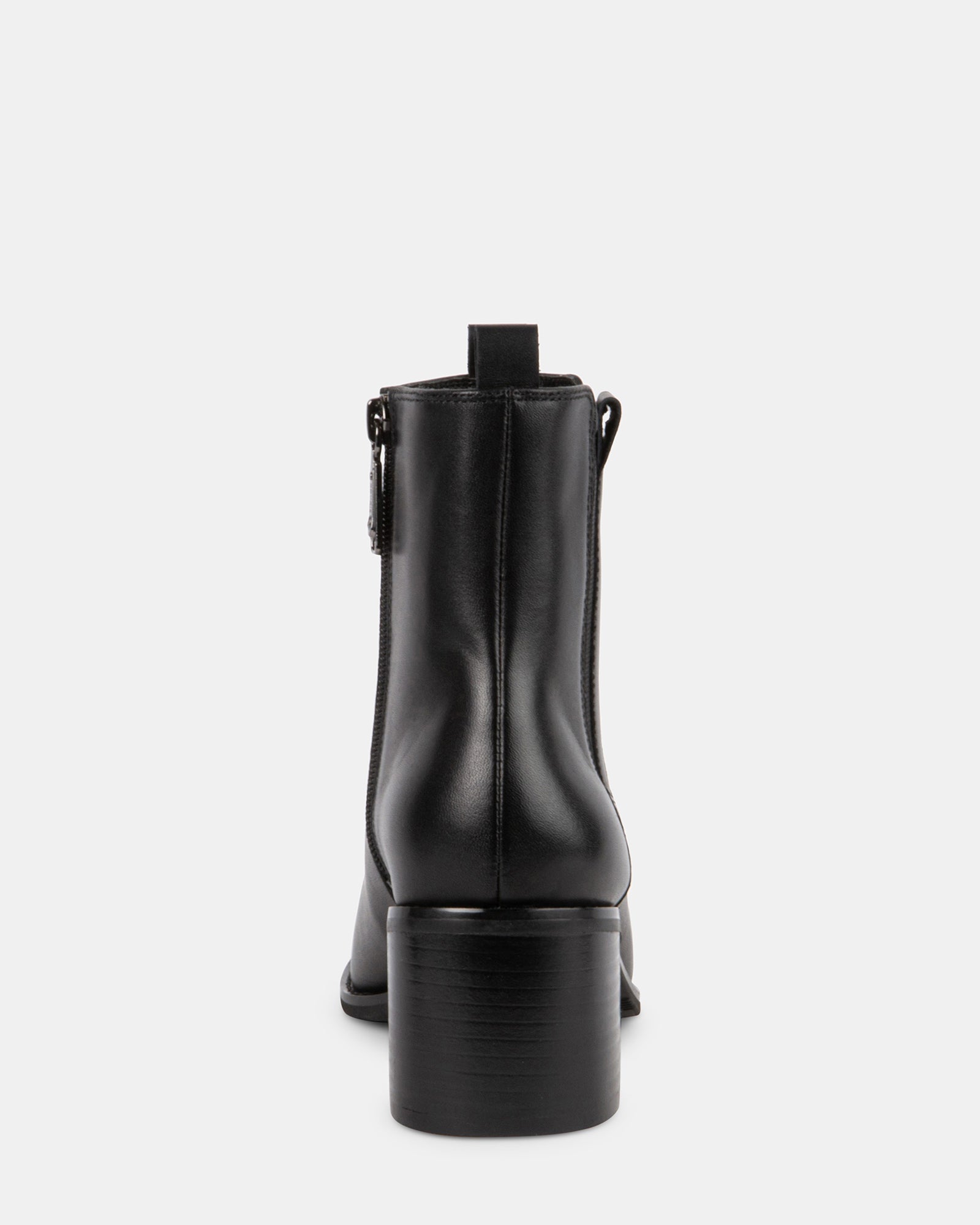 MALLORY BLACK LEATHER - Women's Shoes - Steve Madden Canada