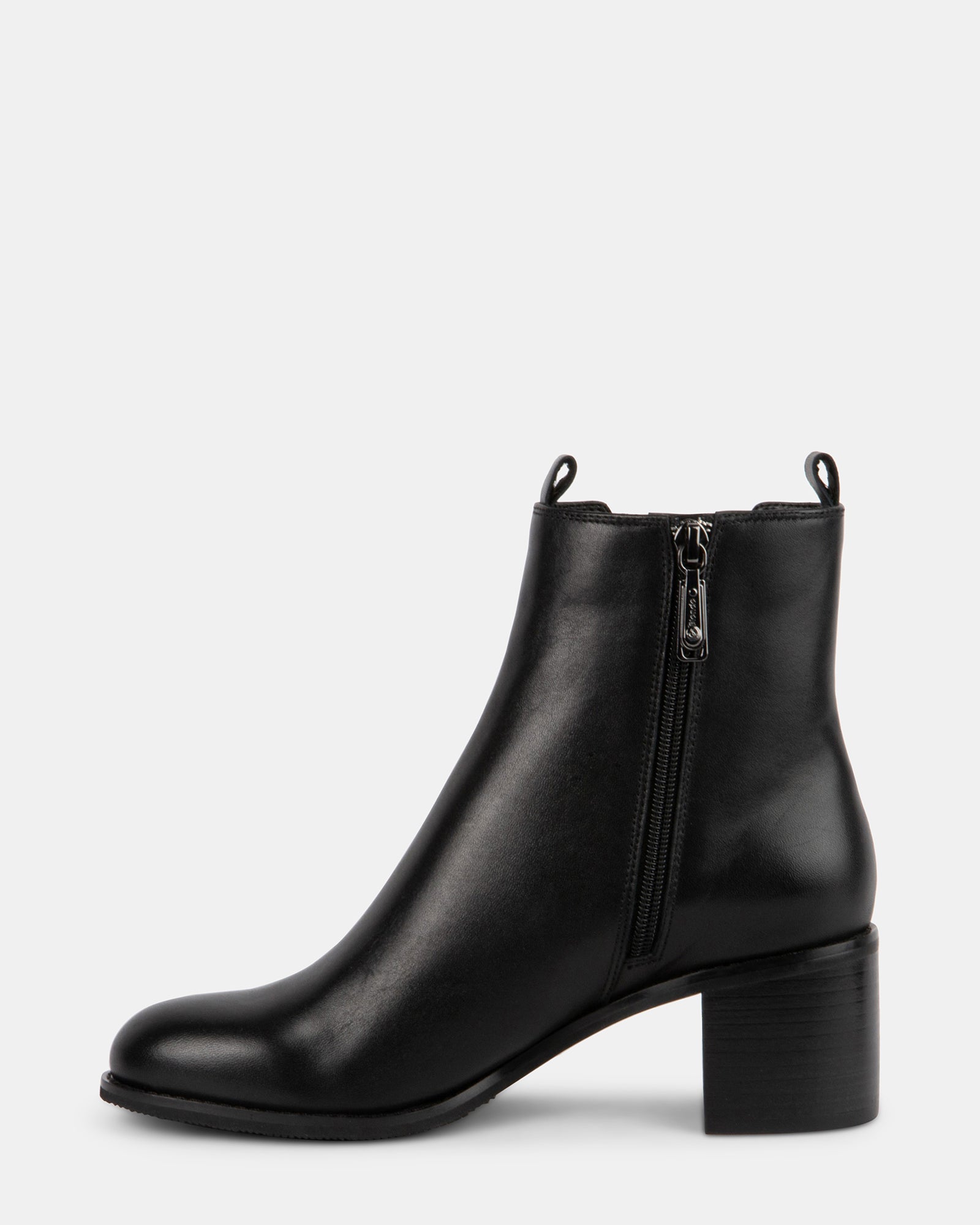 MALLORY BLACK LEATHER - Women's Shoes - Steve Madden Canada