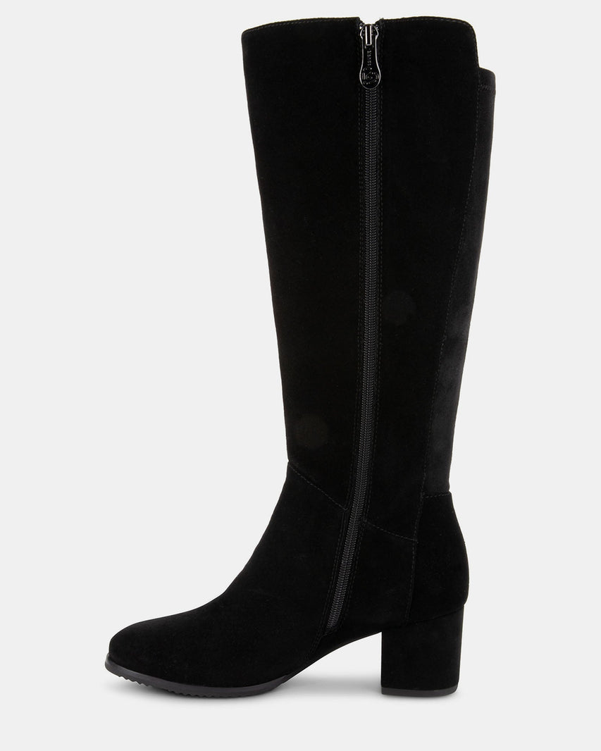 ARIANA BLACK SUEDE - Women's Shoes - Steve Madden Canada