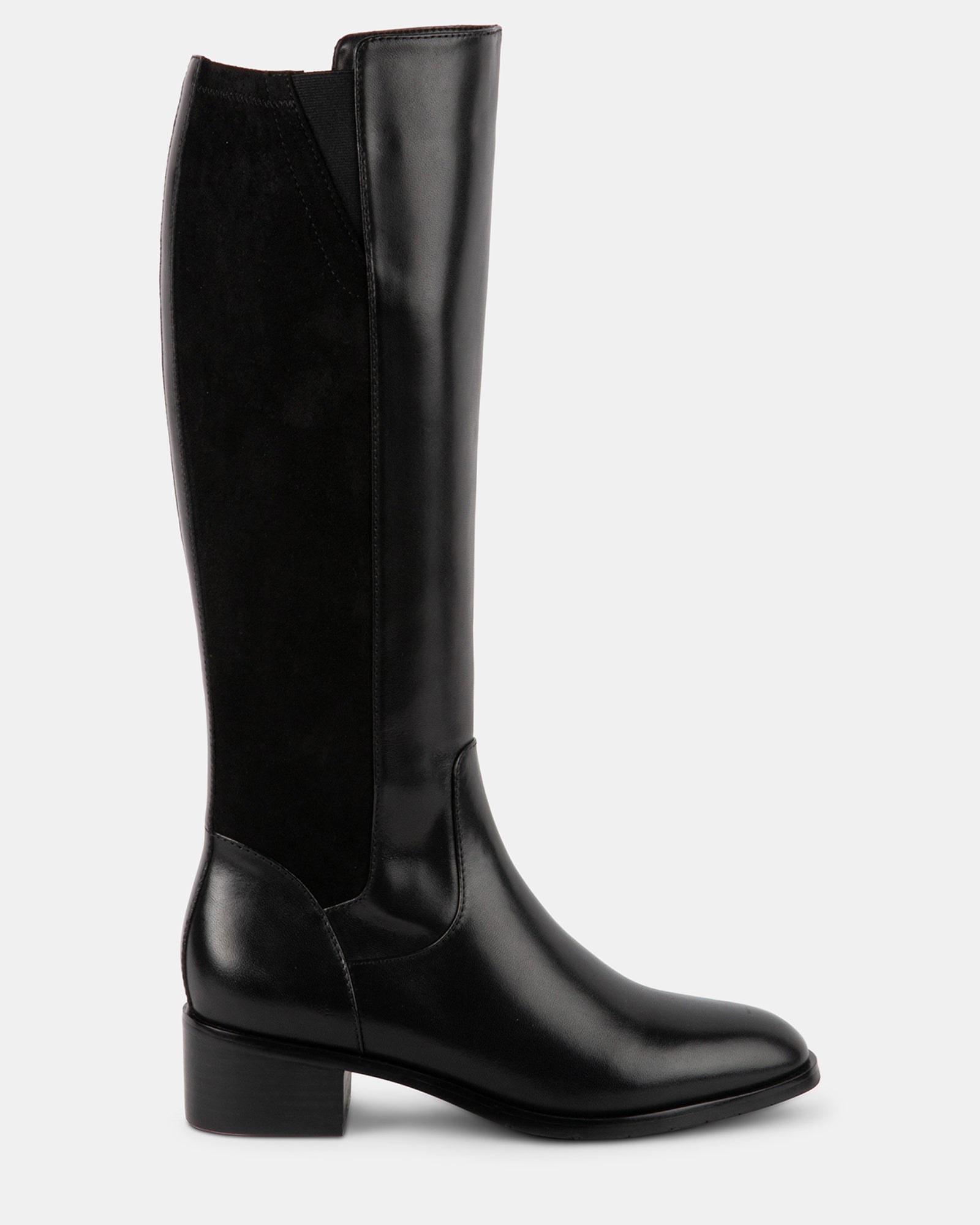 SERENAAA BLACK LEATHER - Women's Shoes - Steve Madden Canada
