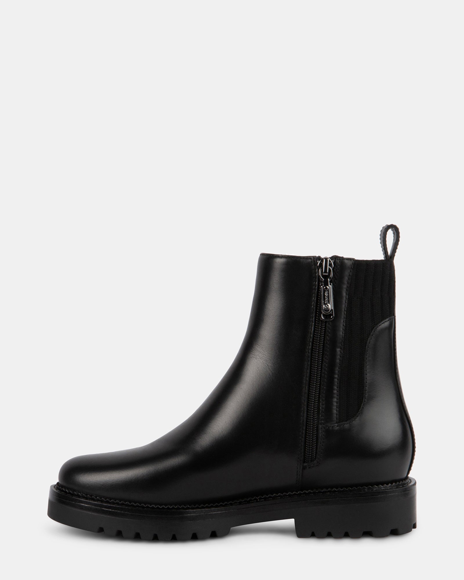 HAPPY BLACK LEATHER - Women's Shoes - Steve Madden Canada