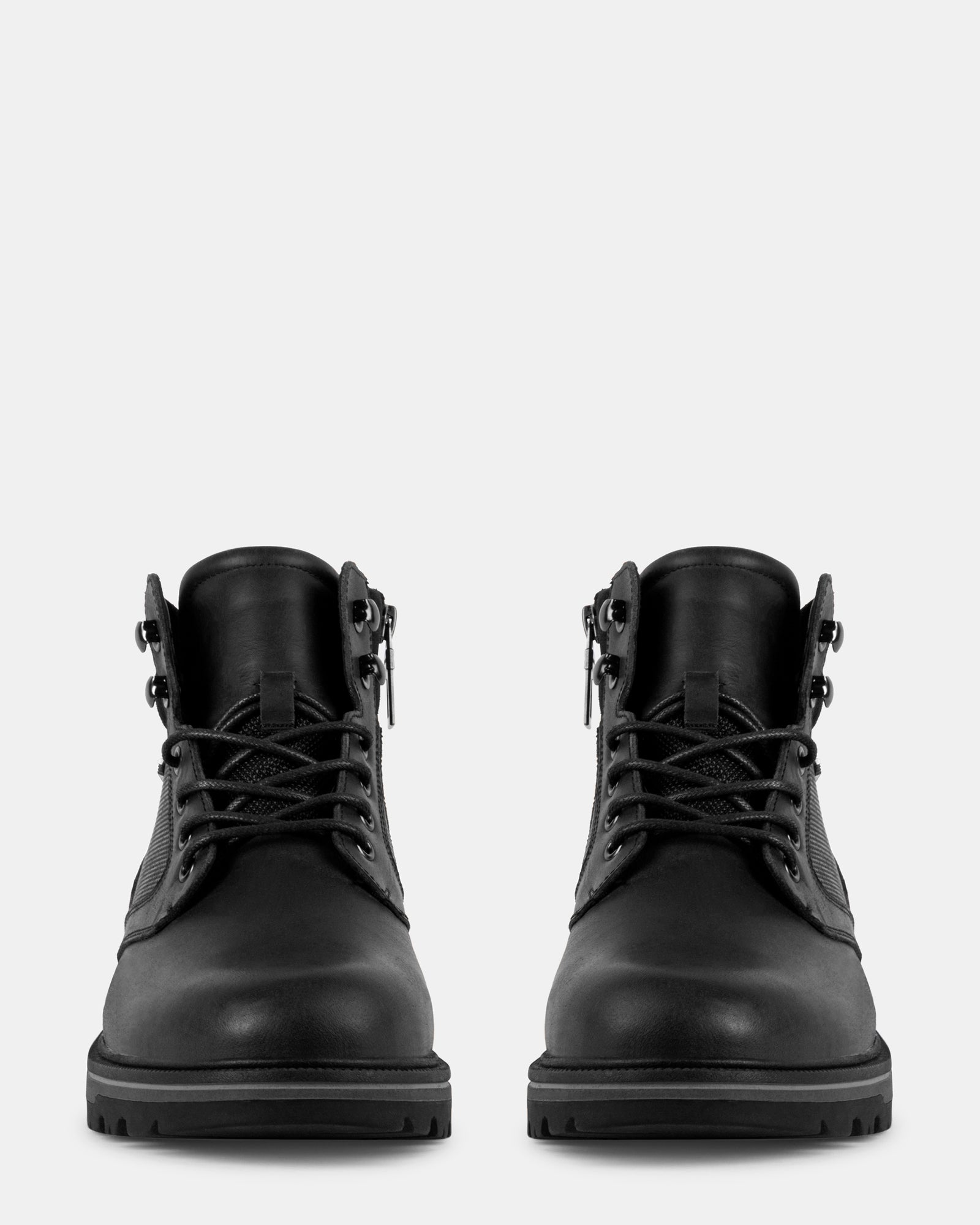 GABE BLACK LEATHER - Men's Shoes - Steve Madden Canada