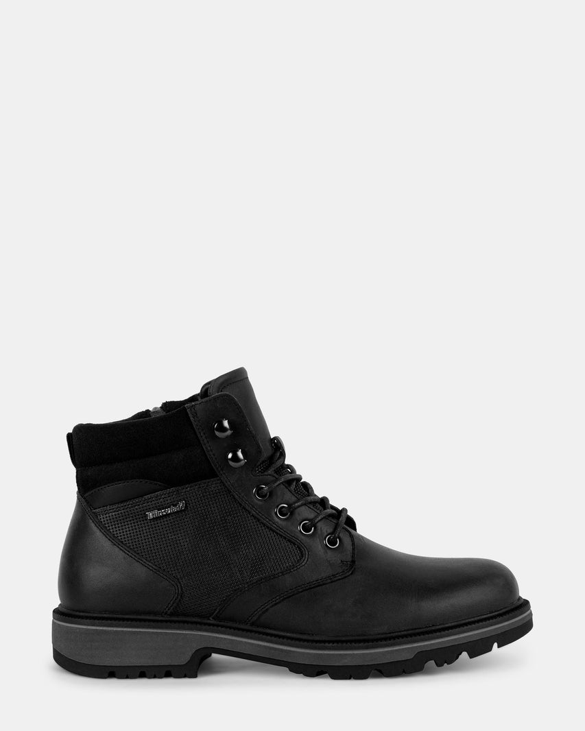 GABE BLACK LEATHER - Men's Shoes - Steve Madden Canada